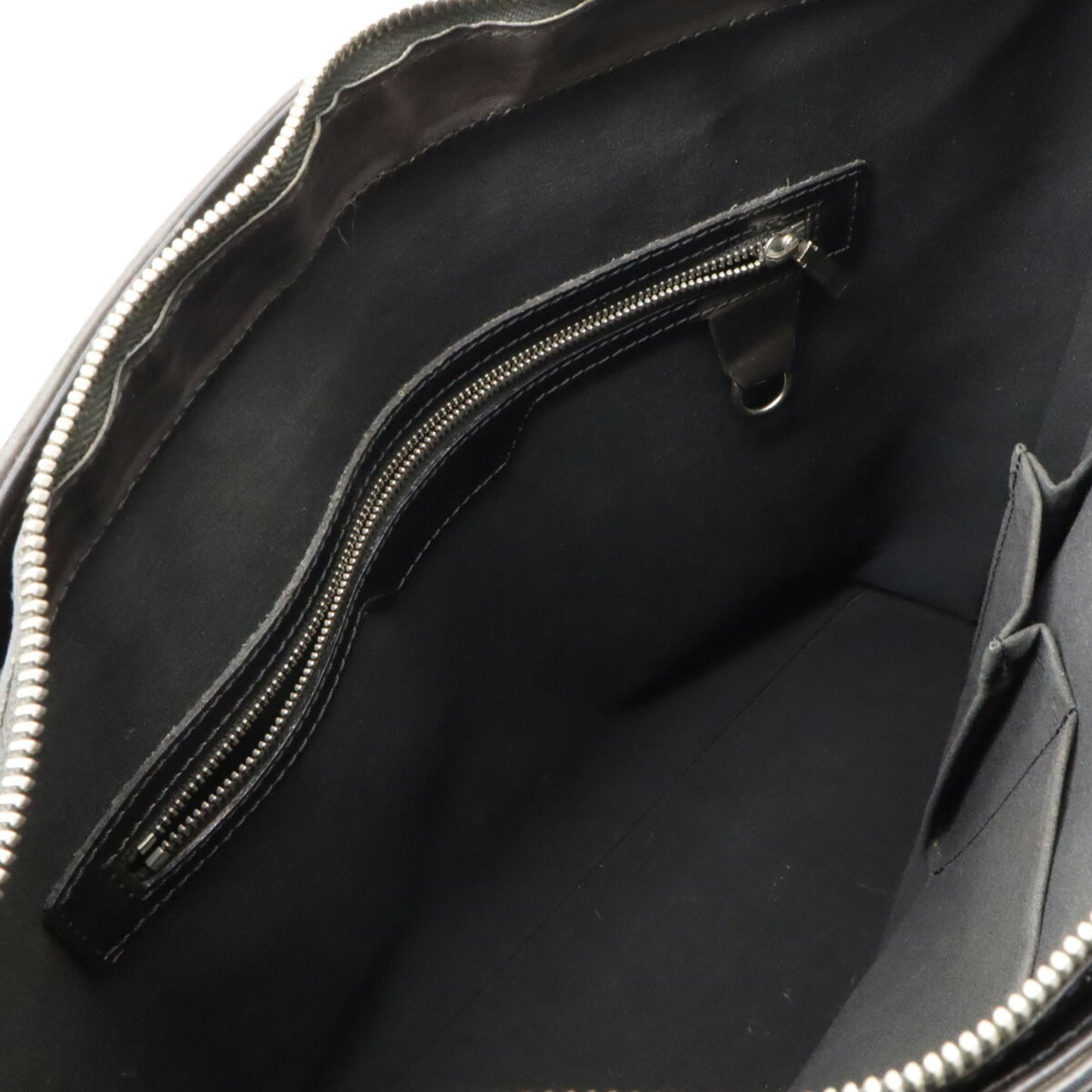 Louis Vuitton Black Noir Monogram Mat Leather Shoulder Bag Tote Bag