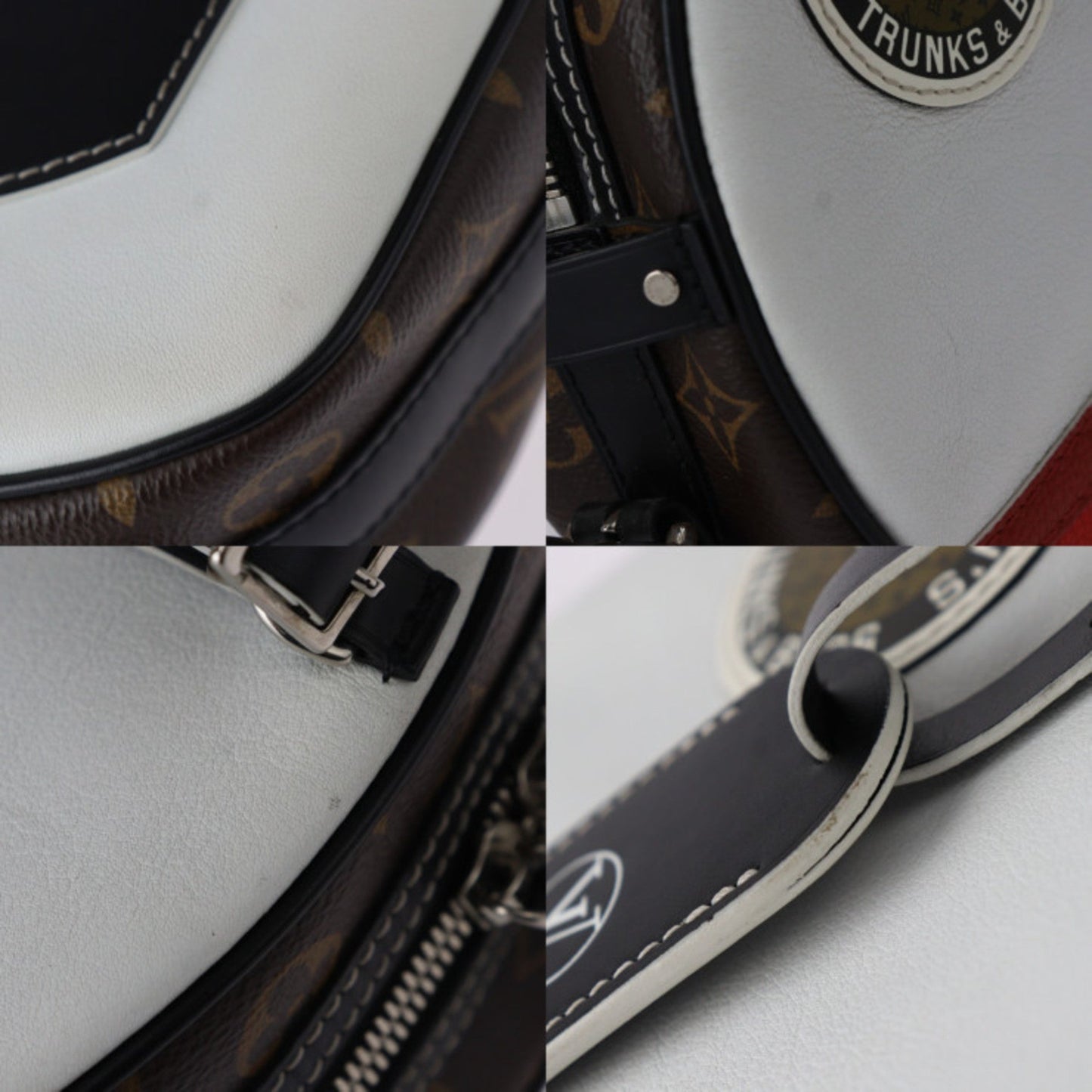 Louis Vuitton Multi-Color Monogram Canvas Leather Handbag Shoulder Bag