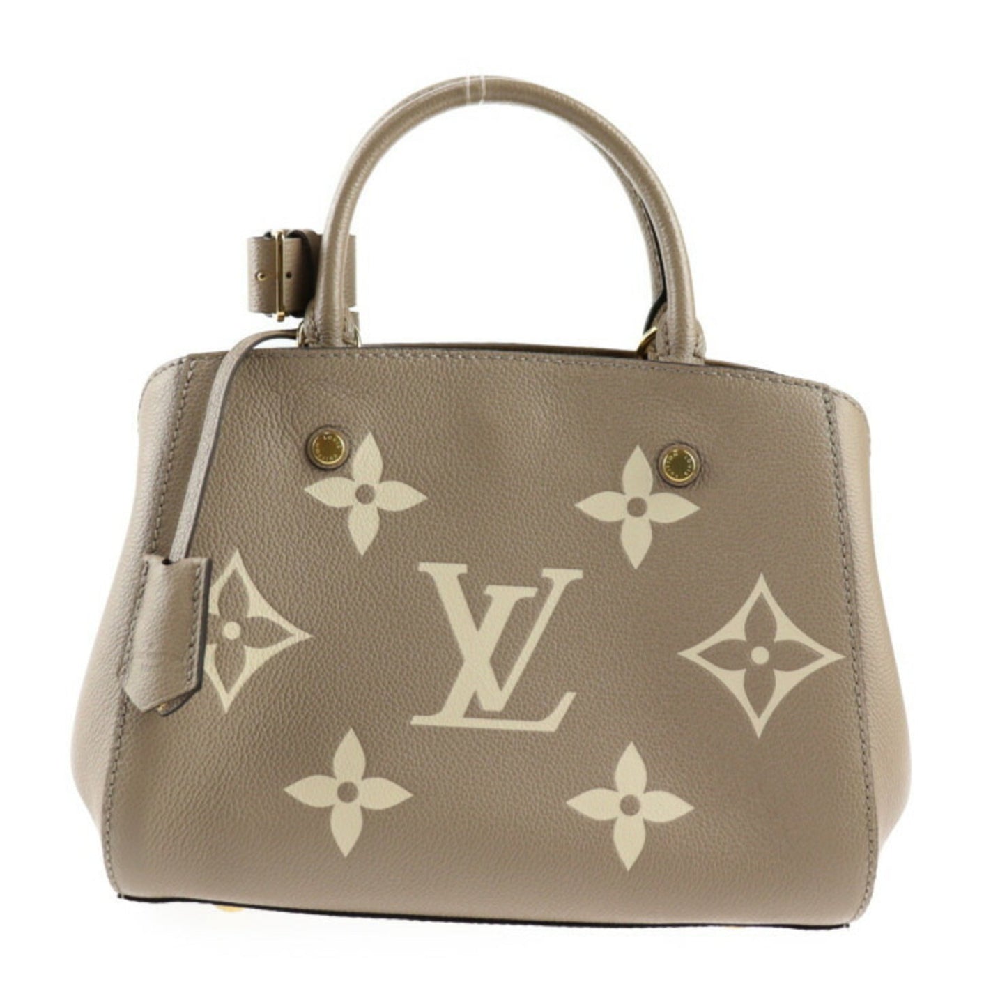 Louis Vuitton Tourterelle Monogram Empreinte Handbag Shoulder Bag Tote Bag