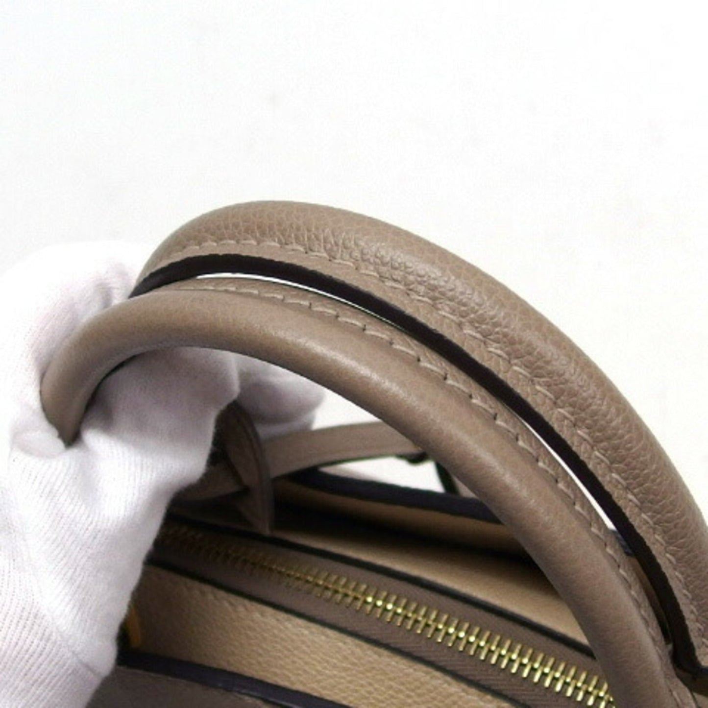 Louis Vuitton Gray Beige Grayish Monogram Empreinte Leather Handbag Shoulder Bag Tote Bag