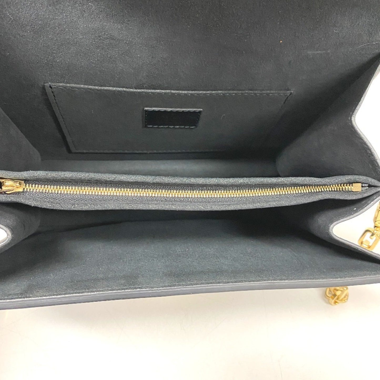Louis Vuitton Black Gold Leather Shoulder Bag