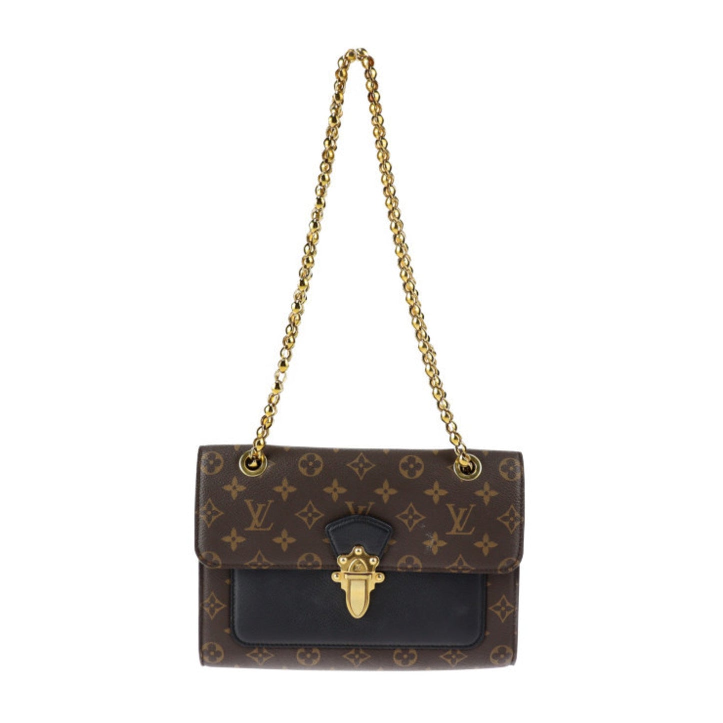 Louis Vuitton Monogram Black Brown Monogram Monogram Shoulder Bag