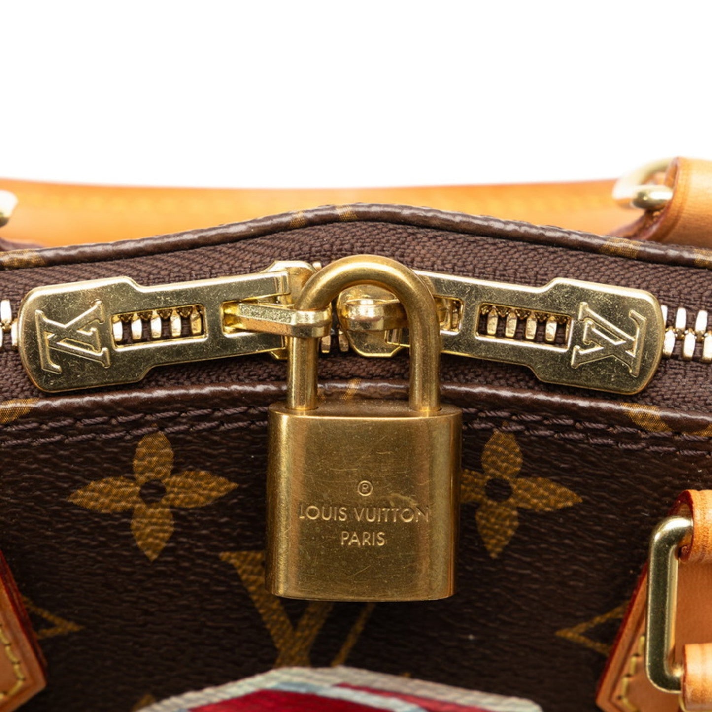 Louis Vuitton Monogram Brown Monogram Multi-Color Red Color Monogram Handbag Shoulder Bag