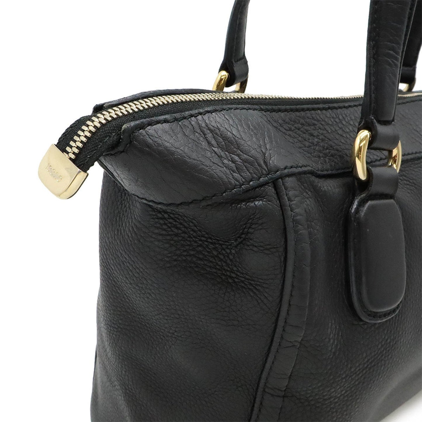 Gucci Soho Black Leather Handbag Tote Bag