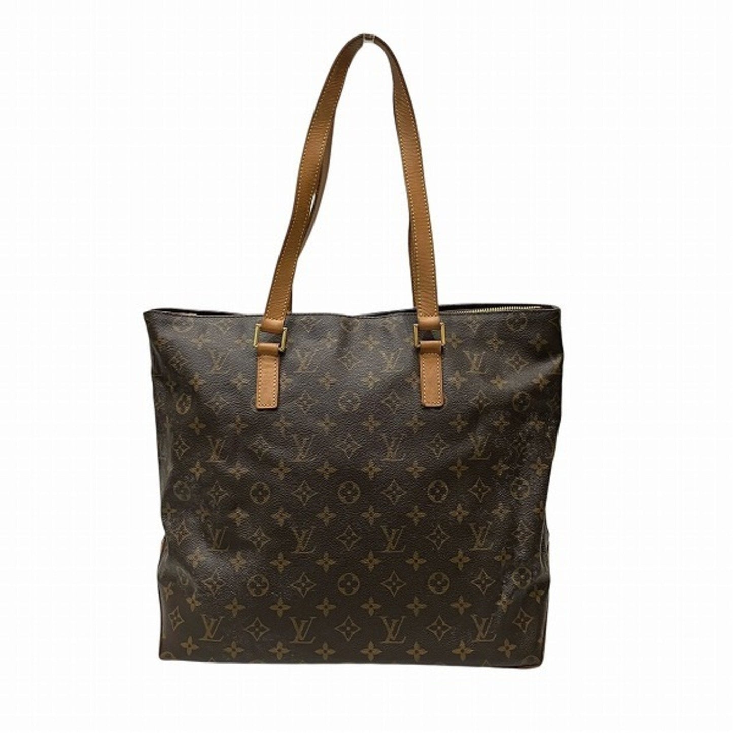 Louis Vuitton Brown Monogram Shoulder Bag Tote Bag ()