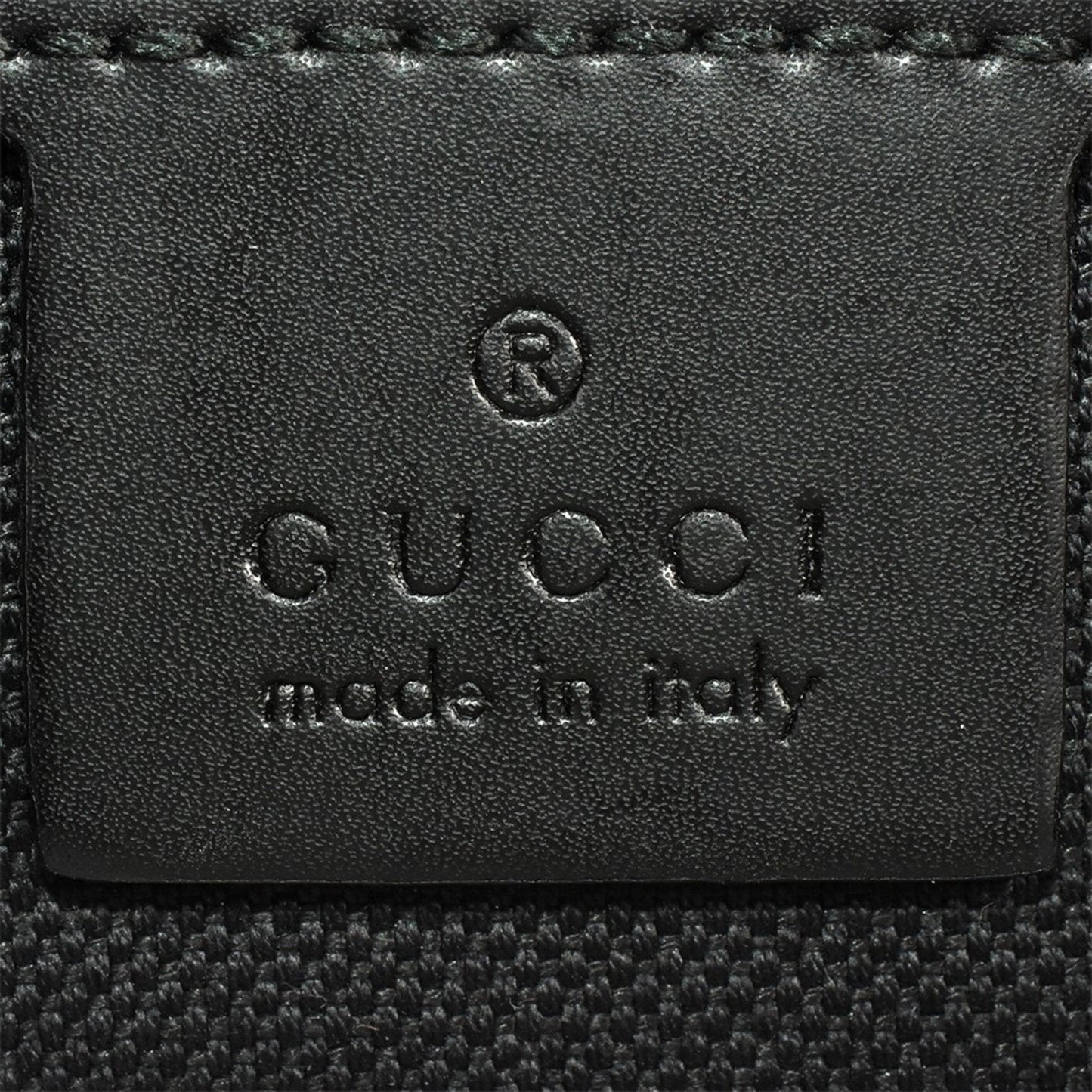 Gucci Black Gg Supreme Sling Bag