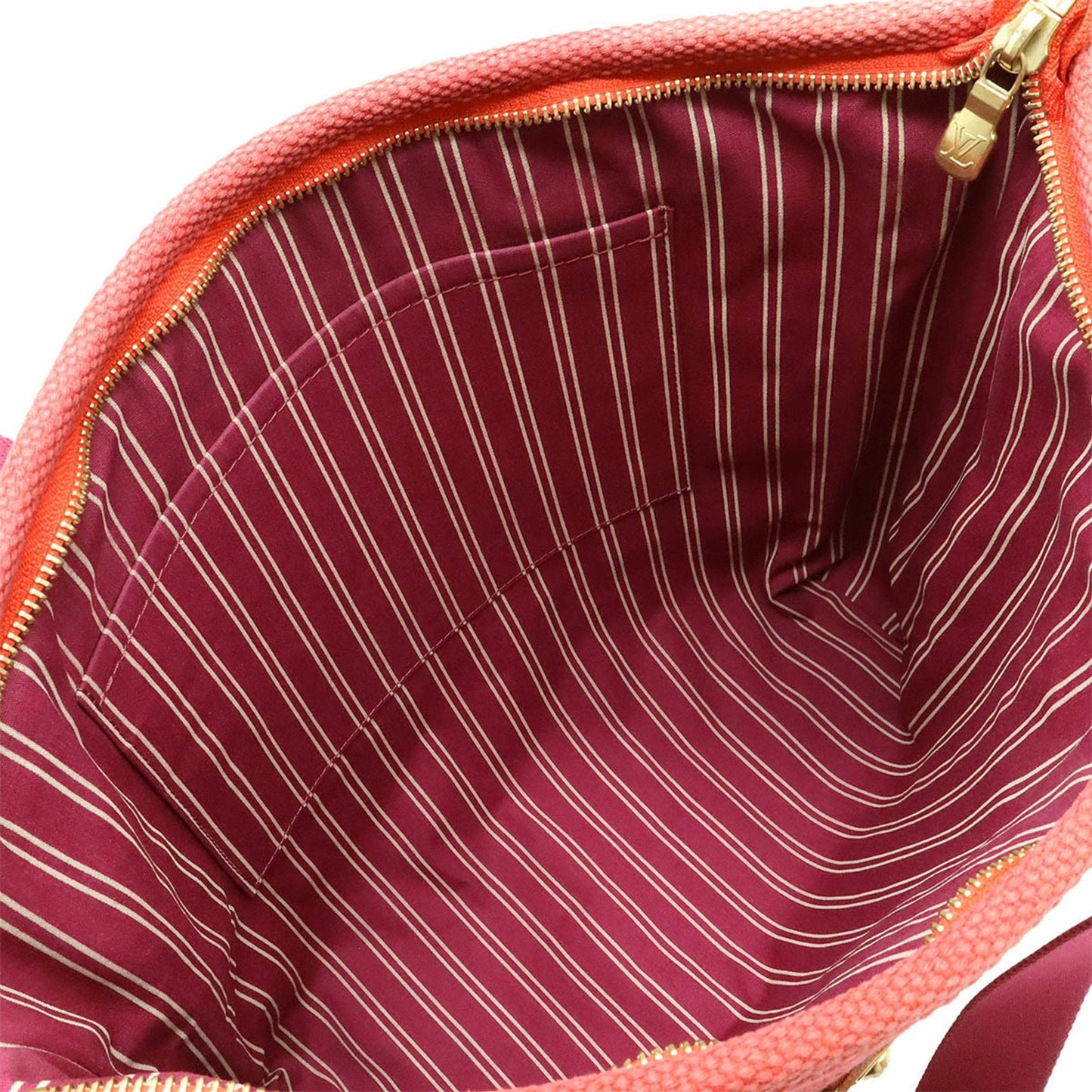 Louis Vuitton Purple Red Color Rouge Canvas Shoulder Bag Tote Bag