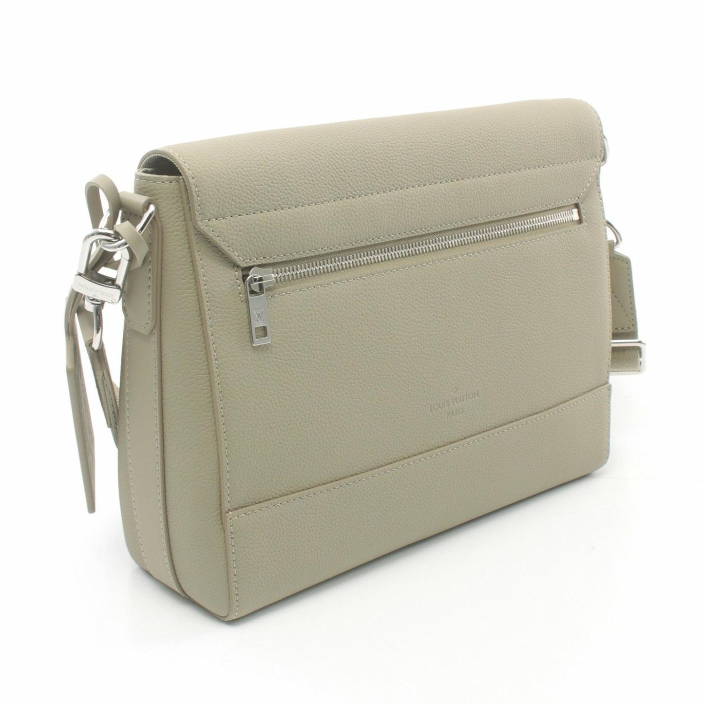 Louis Vuitton Green Leather Shoulder Bag