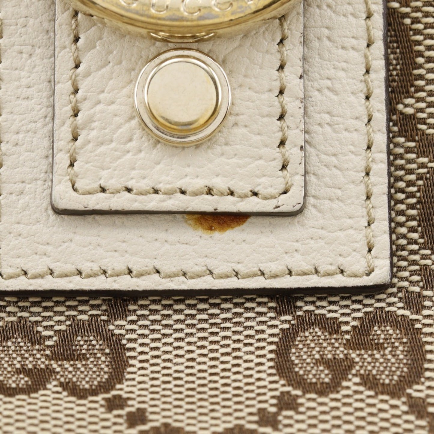 Gucci Abbey Brown Gg Canvas Tote Bag