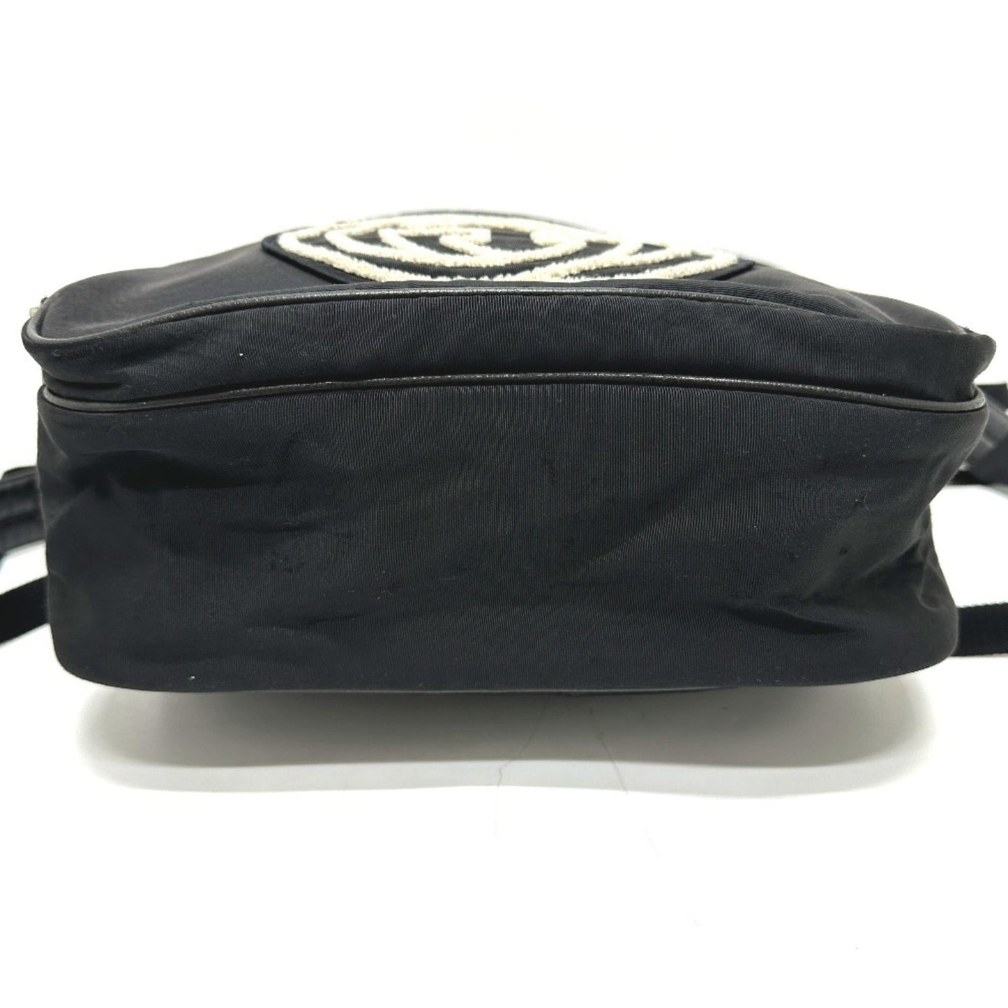 Gucci Black Canvas Backpack