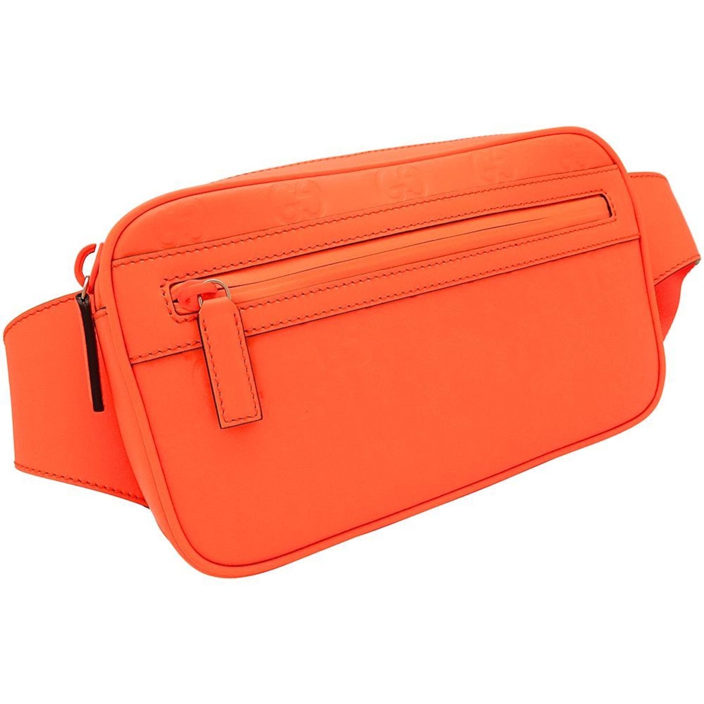Gucci Orange Leather Fanny Pack ()