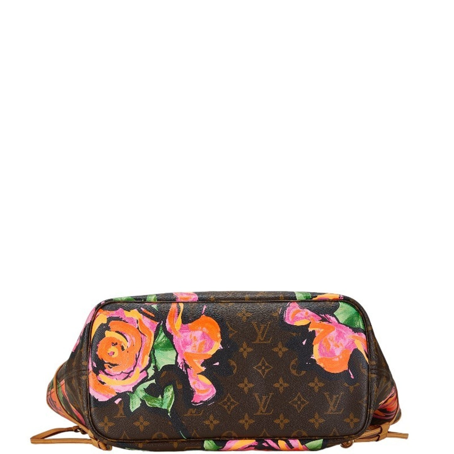 Louis Vuitton Brown Multi-Color Red Color Pvc Leather Shoulder Bag Tote Bag