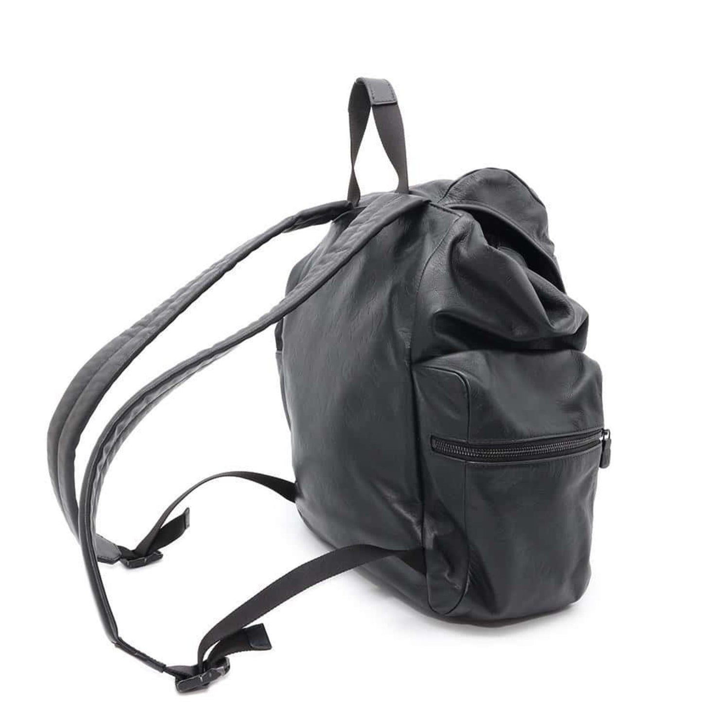 Louis Vuitton Black Noir Monogram Shadow Backpack