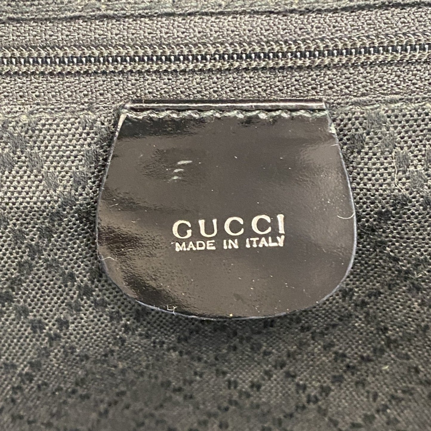 Gucci Black Nylon Backpack