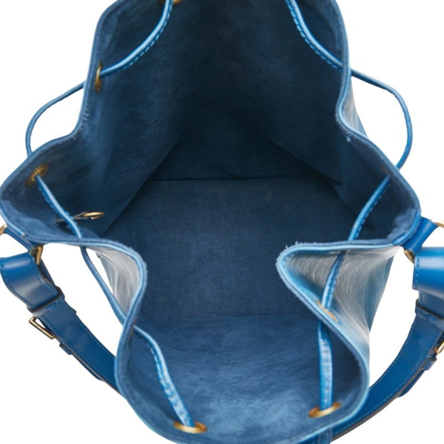Louis Vuitton Epi Toledo Blue Leather Shoulder Bag
