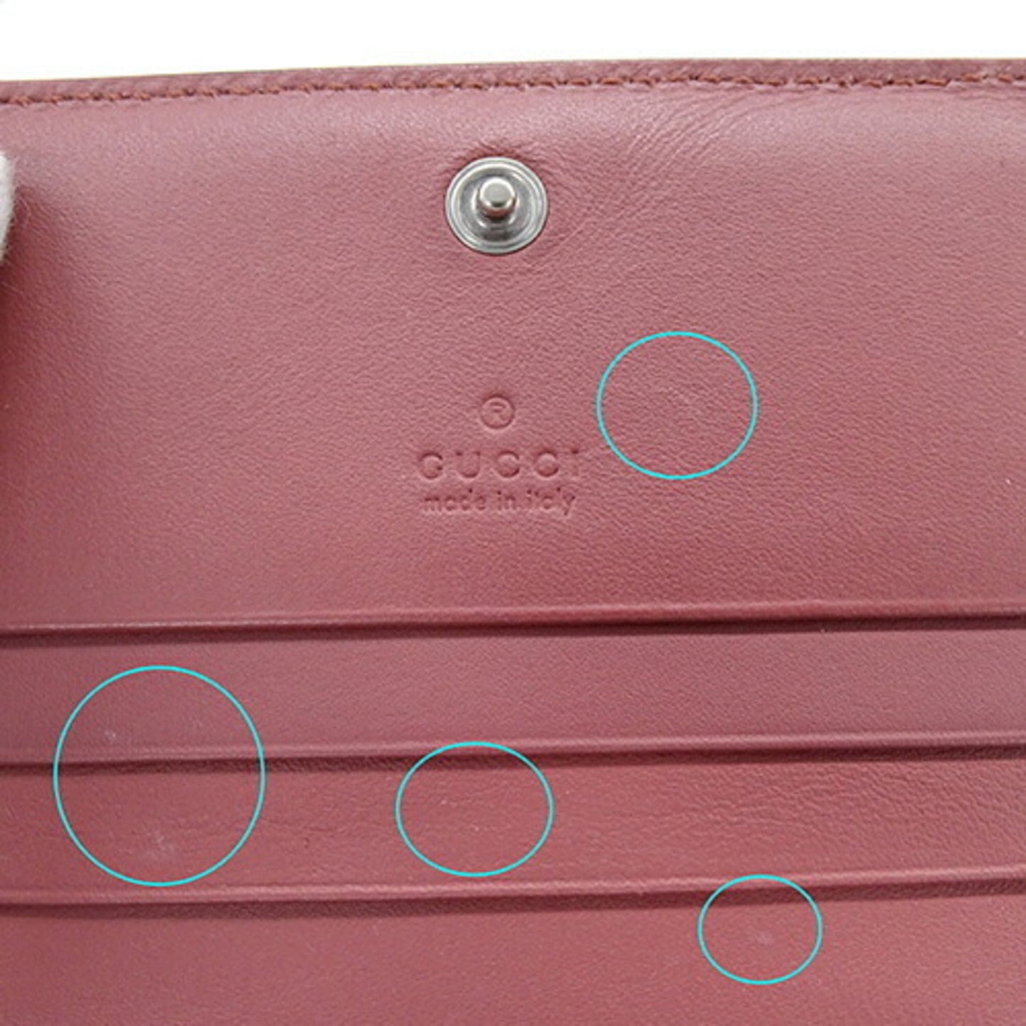Gucci Gg Blooms Beige Pink Gg Supreme Wallet (Bi-Fold)