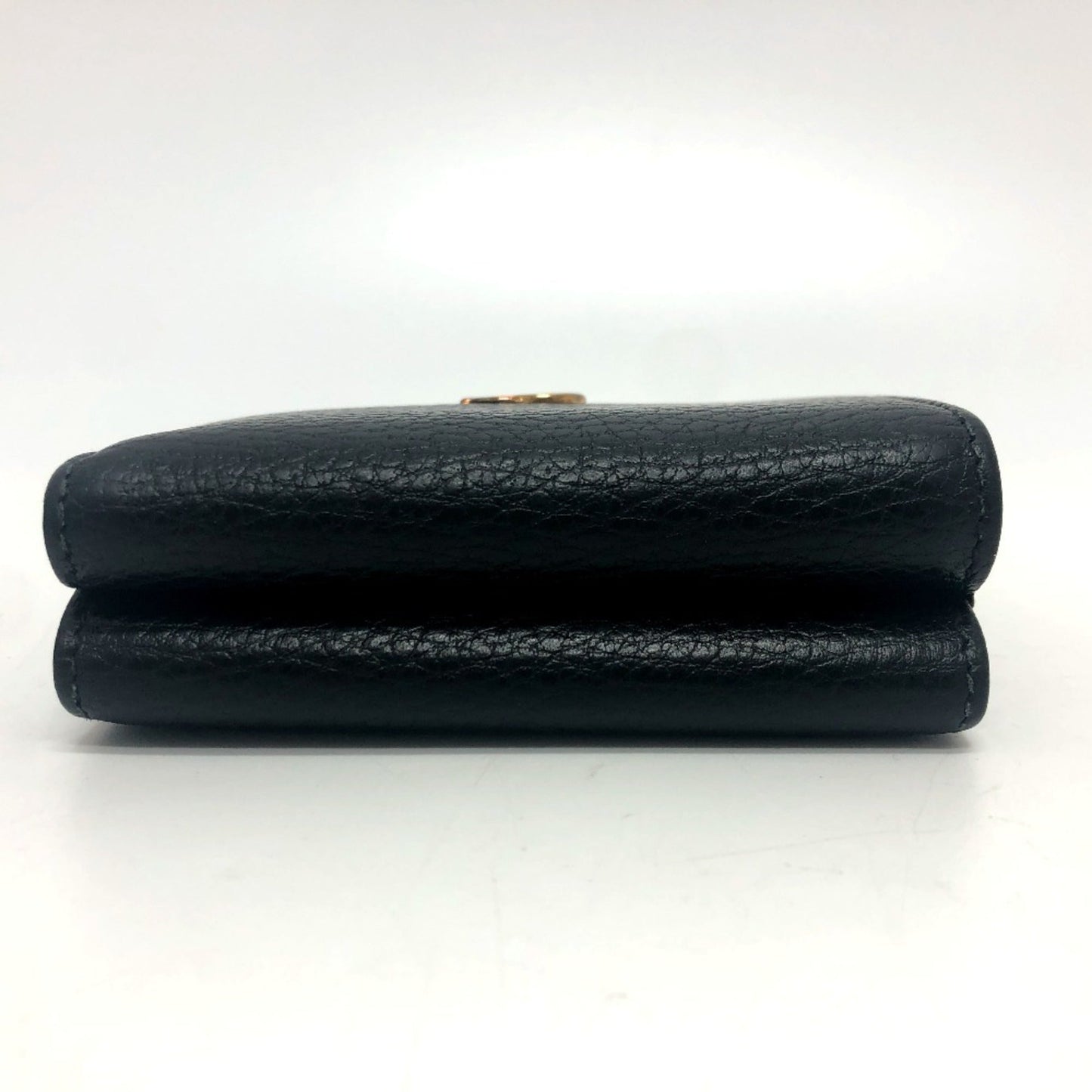 Gucci Black Leather Wallet (Tri-Fold)