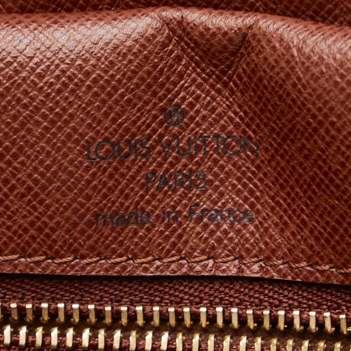 Louis Vuitton Brown Pvc Leather Shoulder Bag