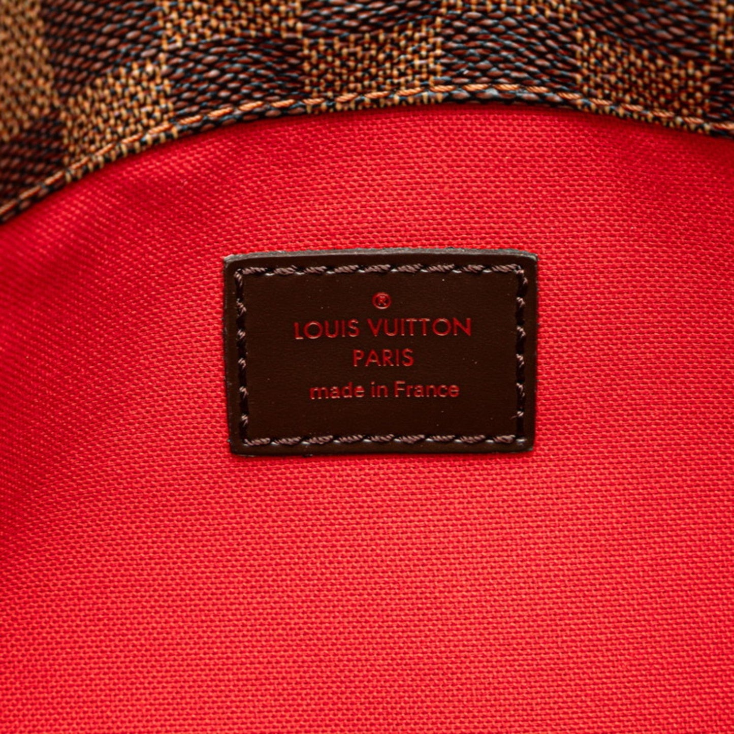 Louis Vuitton Brown Pvc Leather Shoulder Bag