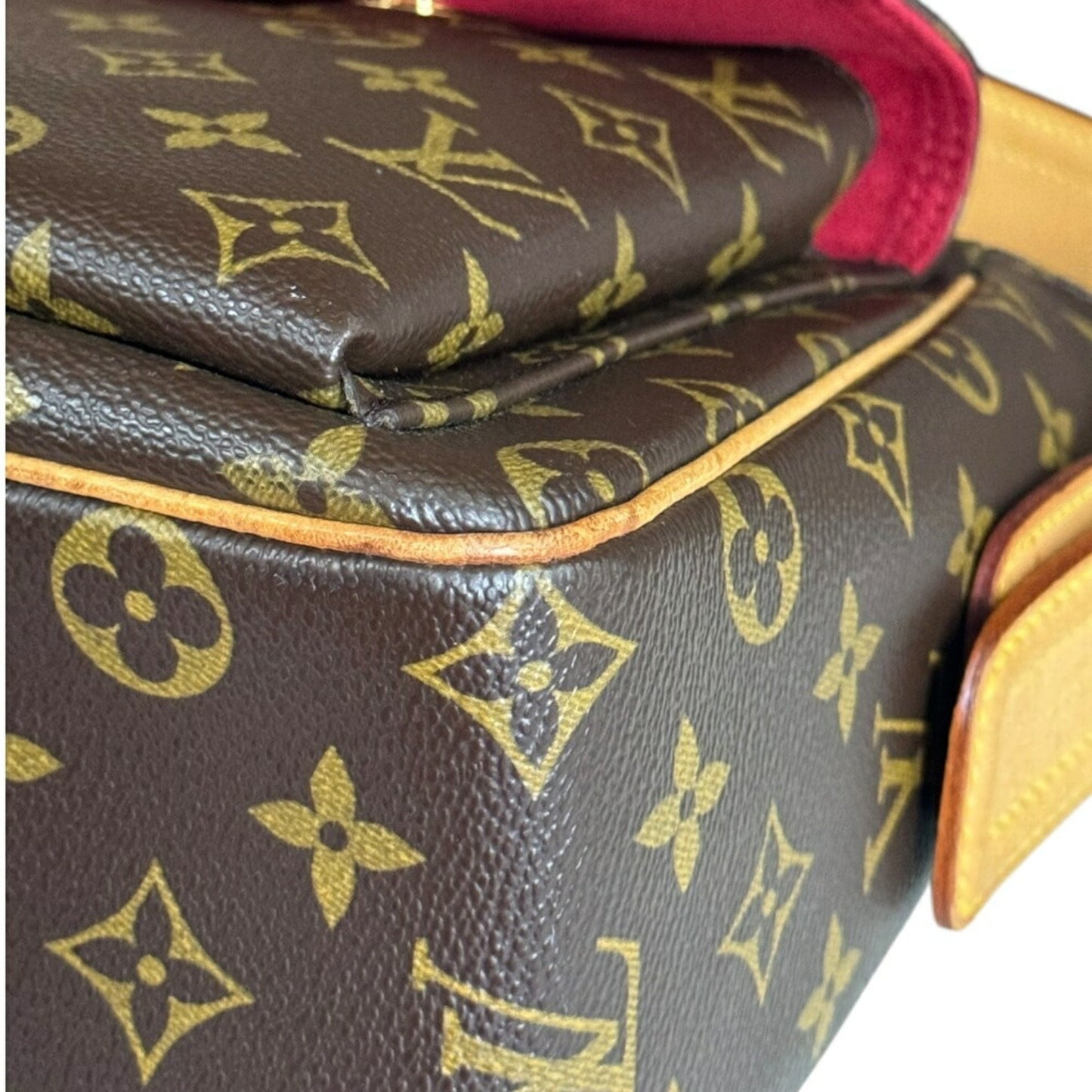 Louis Vuitton Brown Monogram Canvas Shoulder Bag