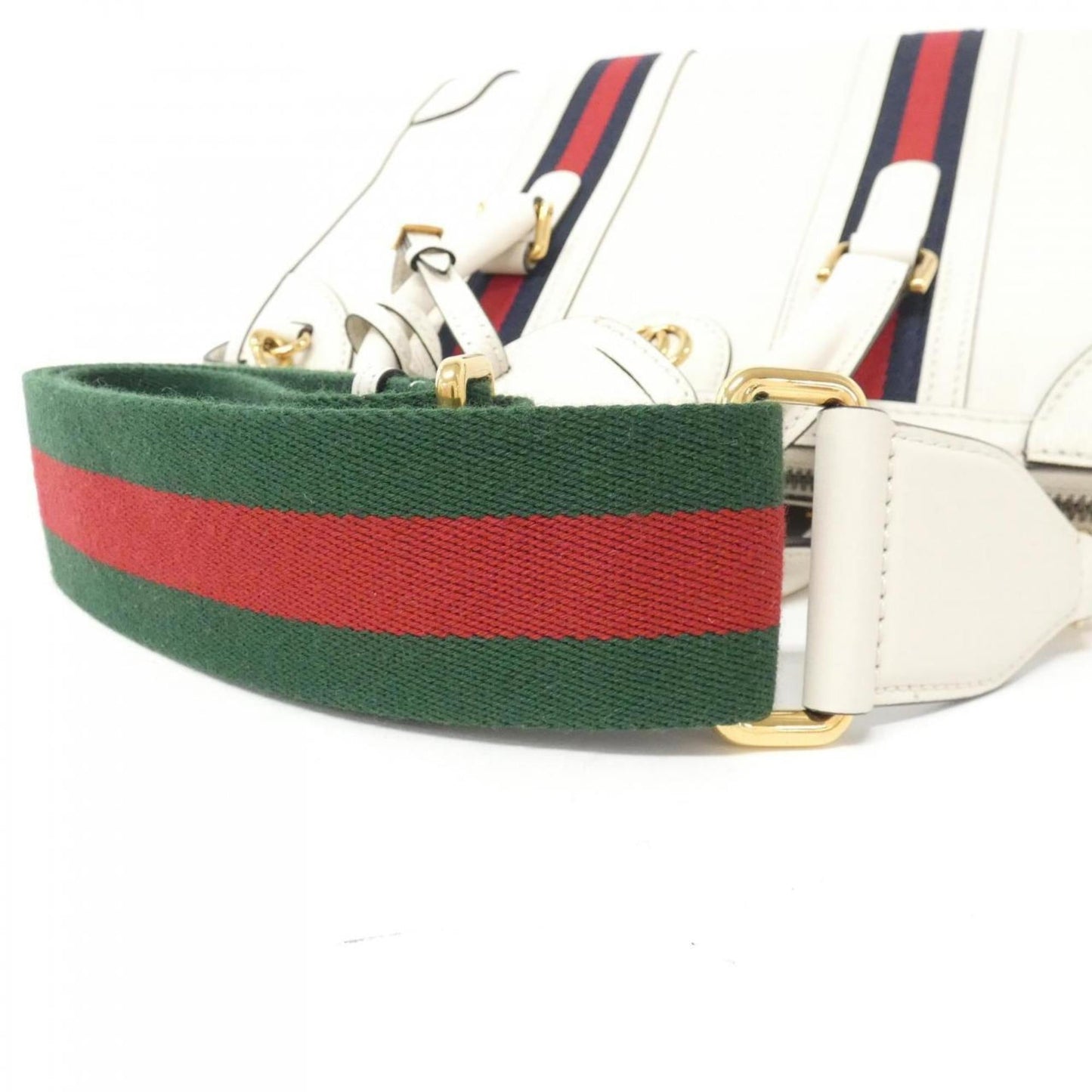 Gucci White Leather Handbag