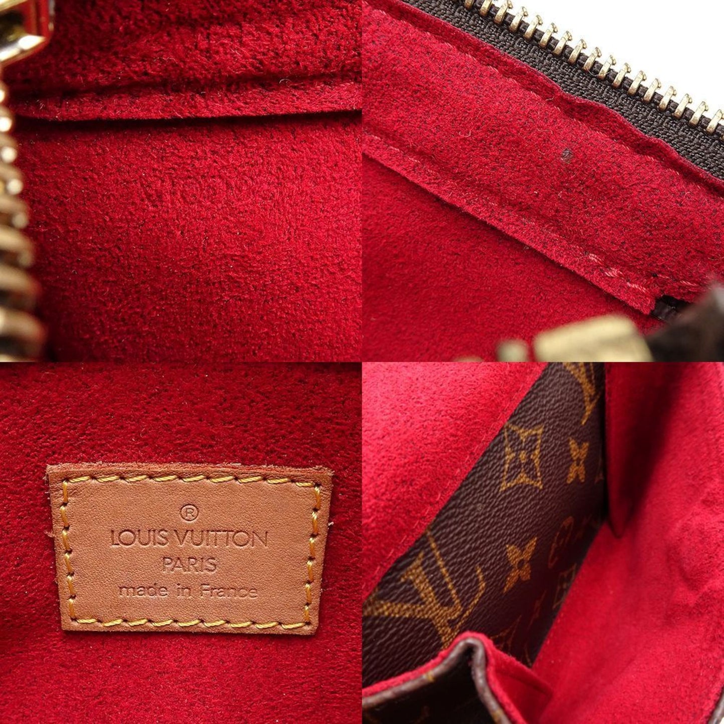 Louis Vuitton Brown Canvas Shoulder Bag