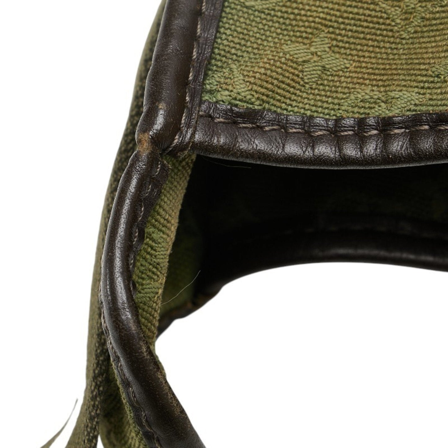 Louis Vuitton Tst Khaki Canvas Leather Shoulder Bag