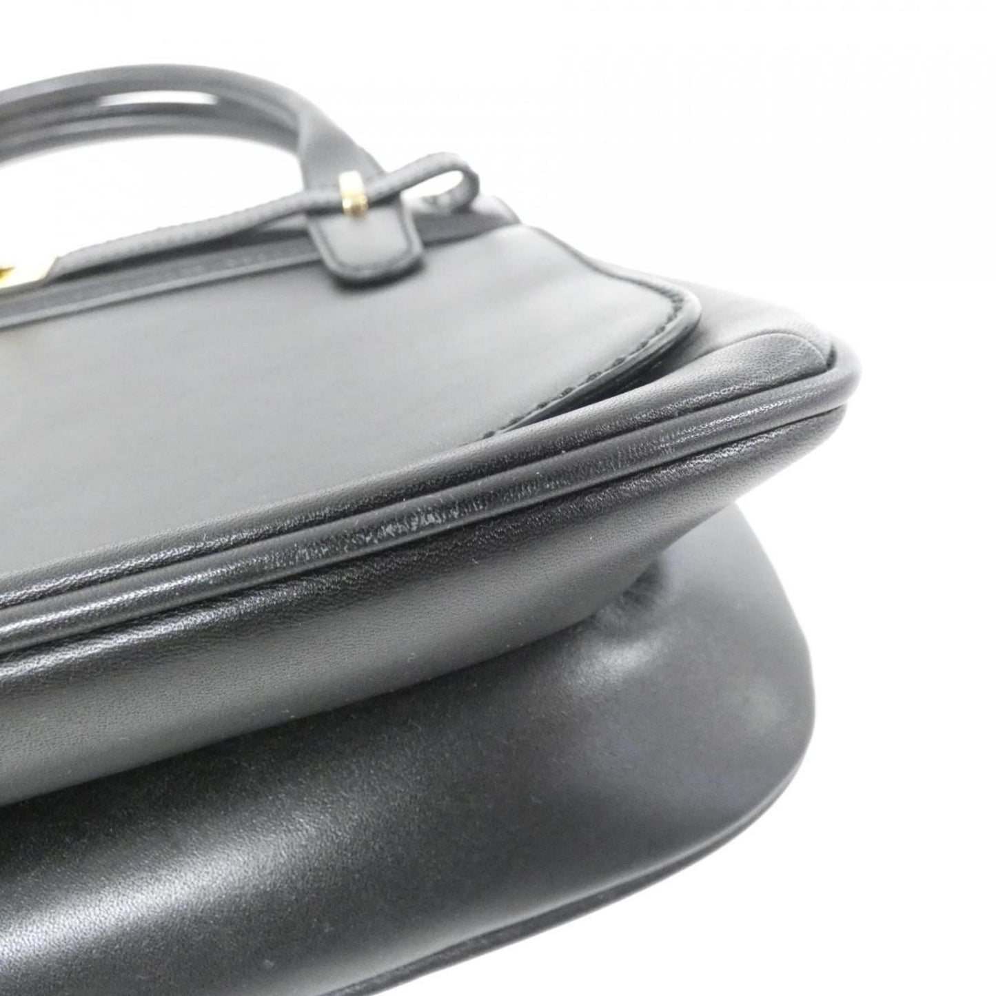Gucci Black Leather Handbag
