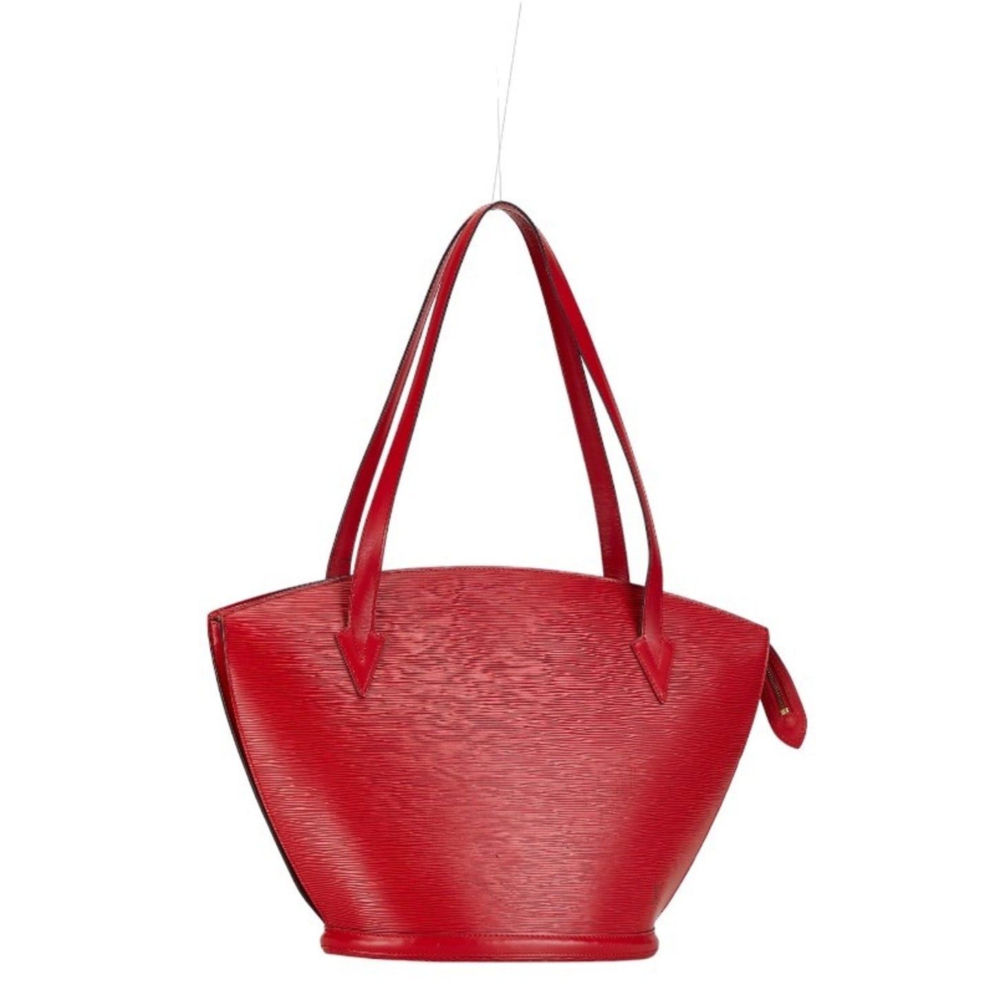 Louis Vuitton Castilian Red Leather Shoulder Bag Tote Bag