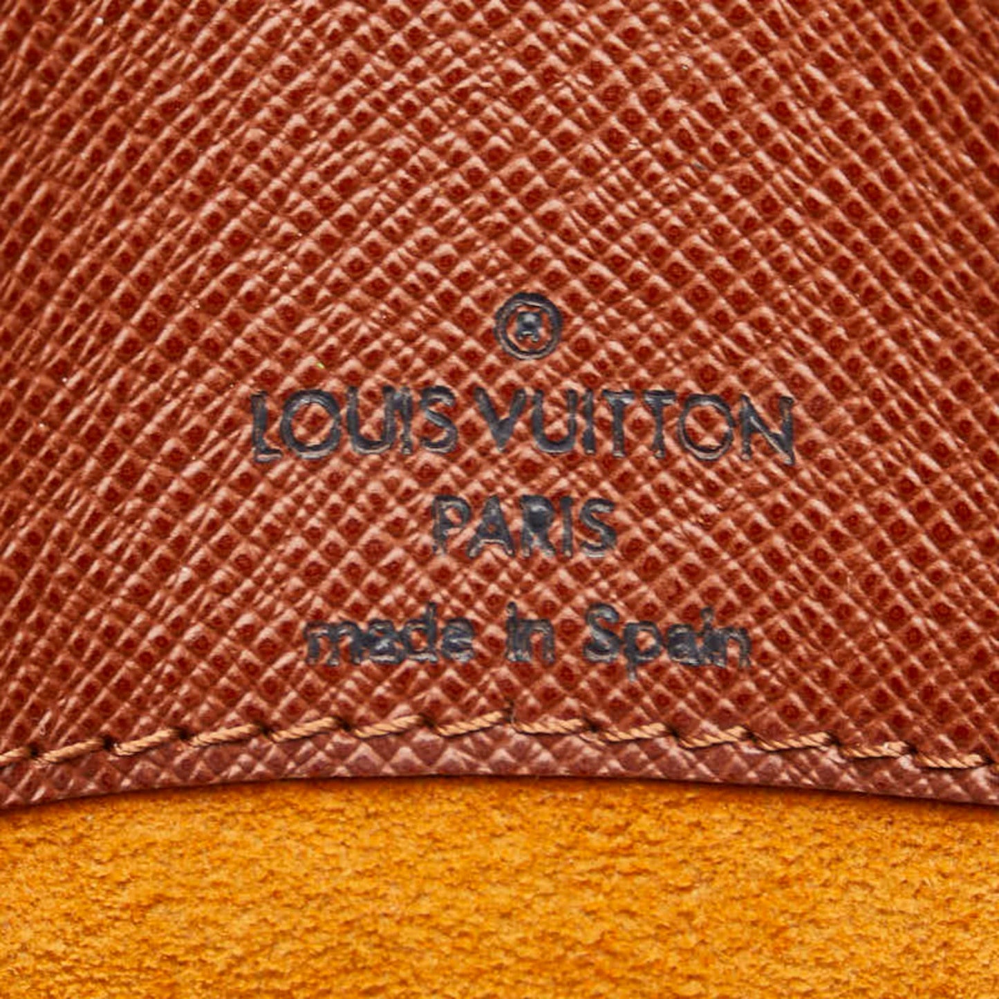 Louis Vuitton Brown Pvc Leather Shoulder Bag