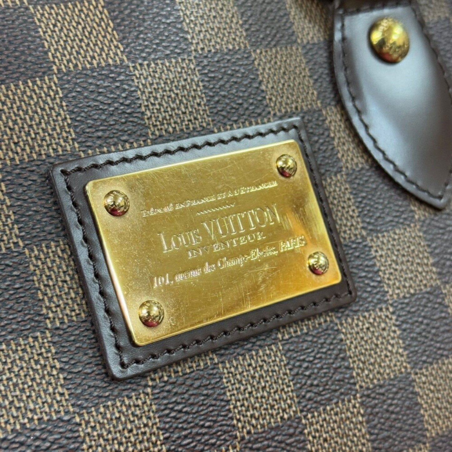 Louis Vuitton Brown Damier Canvas Damier Canvas Shoulder Bag