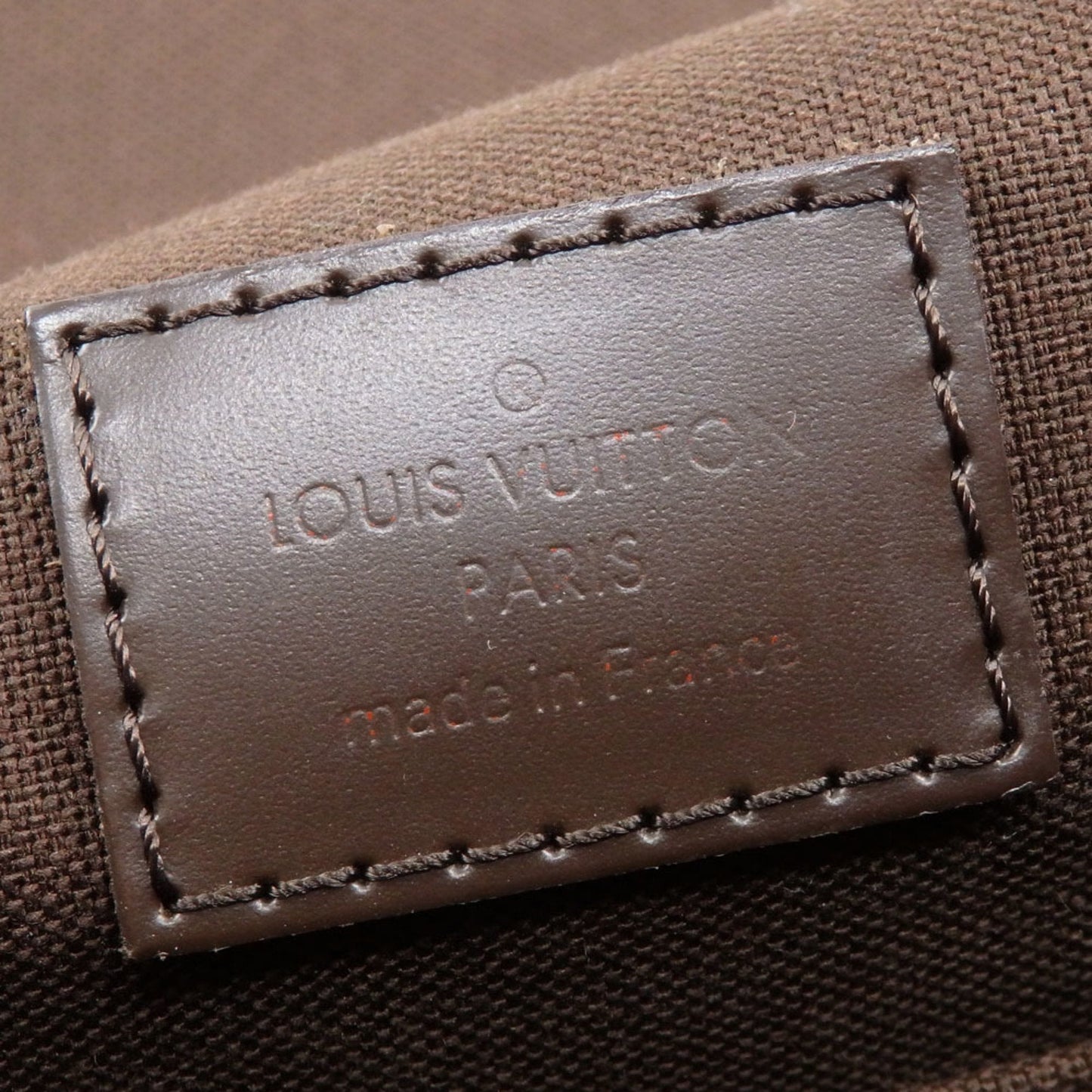 Louis Vuitton Damier Damier Canvas Ebene Shoulder Bag