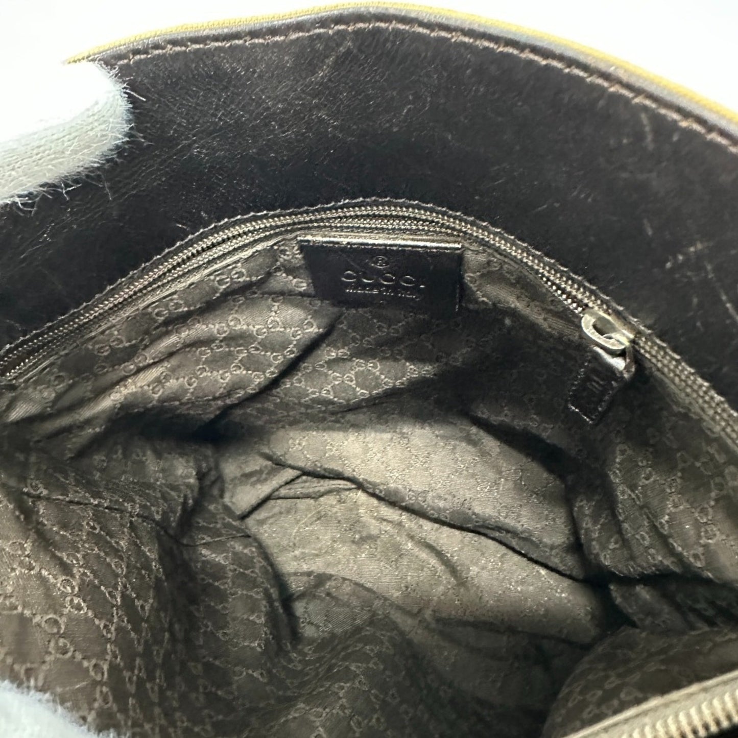Gucci Beige Leather Shoulder Bag