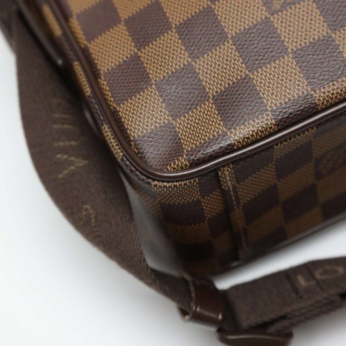 Louis Vuitton Damier Brown Damier Canvas Shoulder Bag
