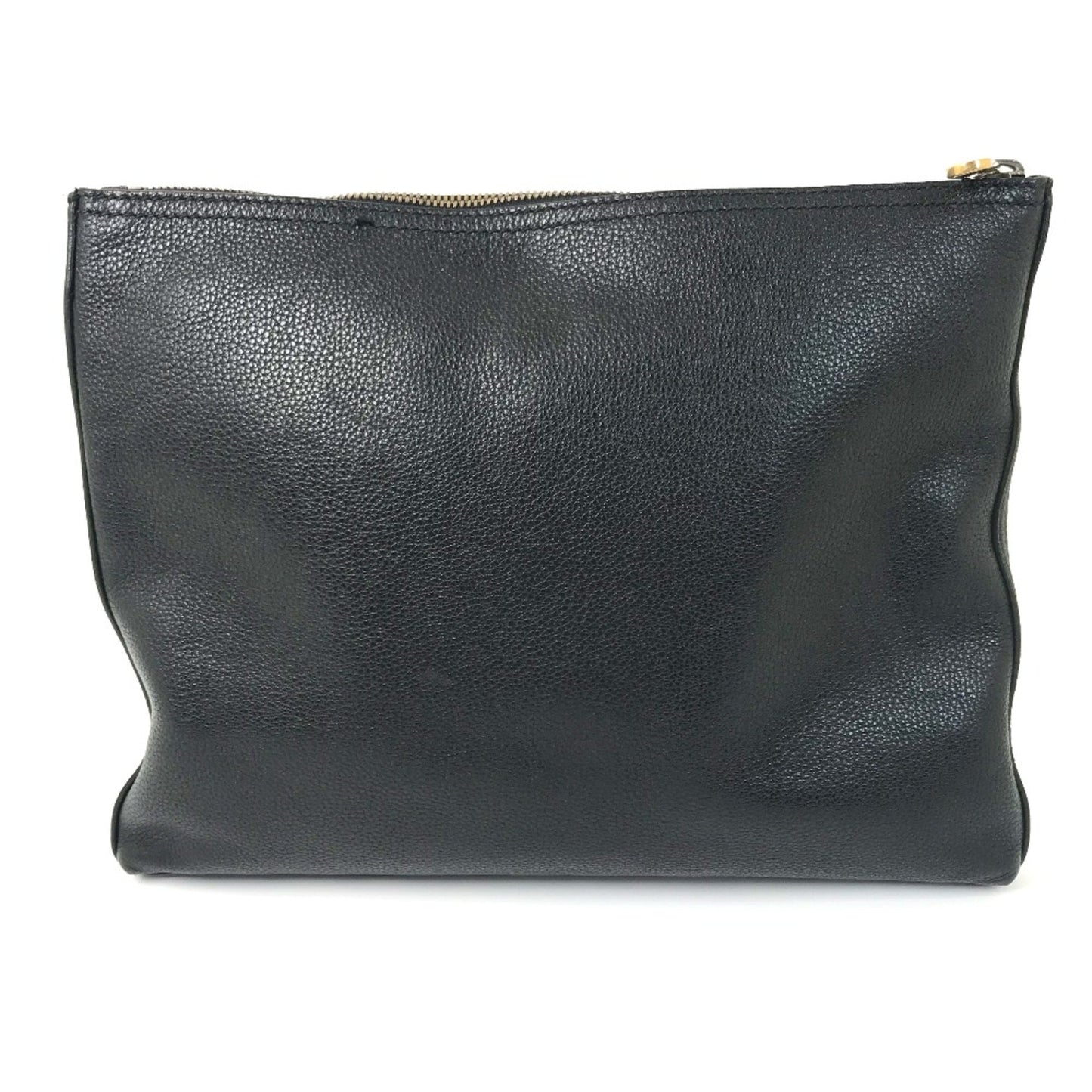 Gucci Black Leather Clutch Bag