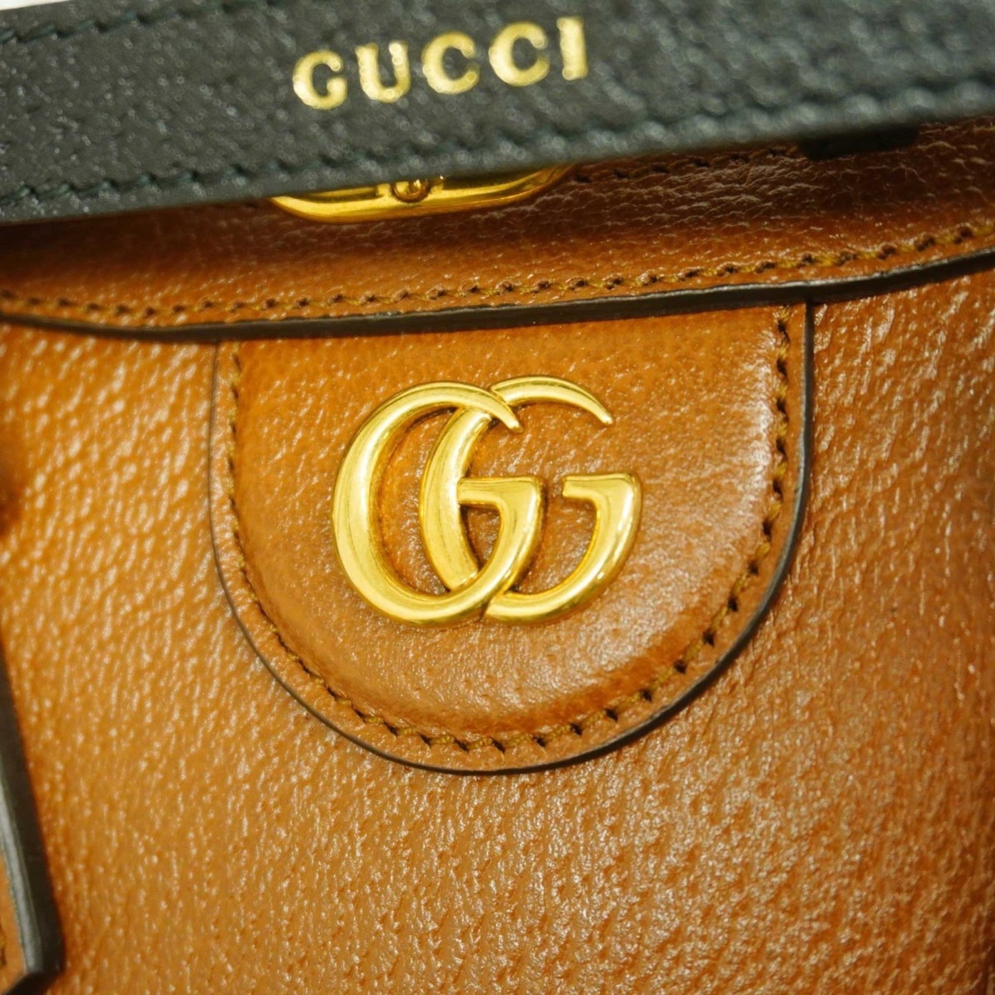 Gucci Brown Leather Handbag