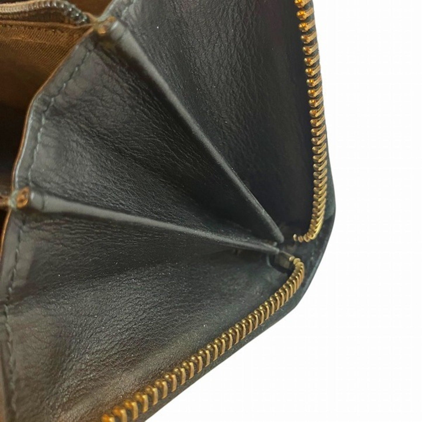 Gucci Black Leather Long Wallet (Bi-Fold)