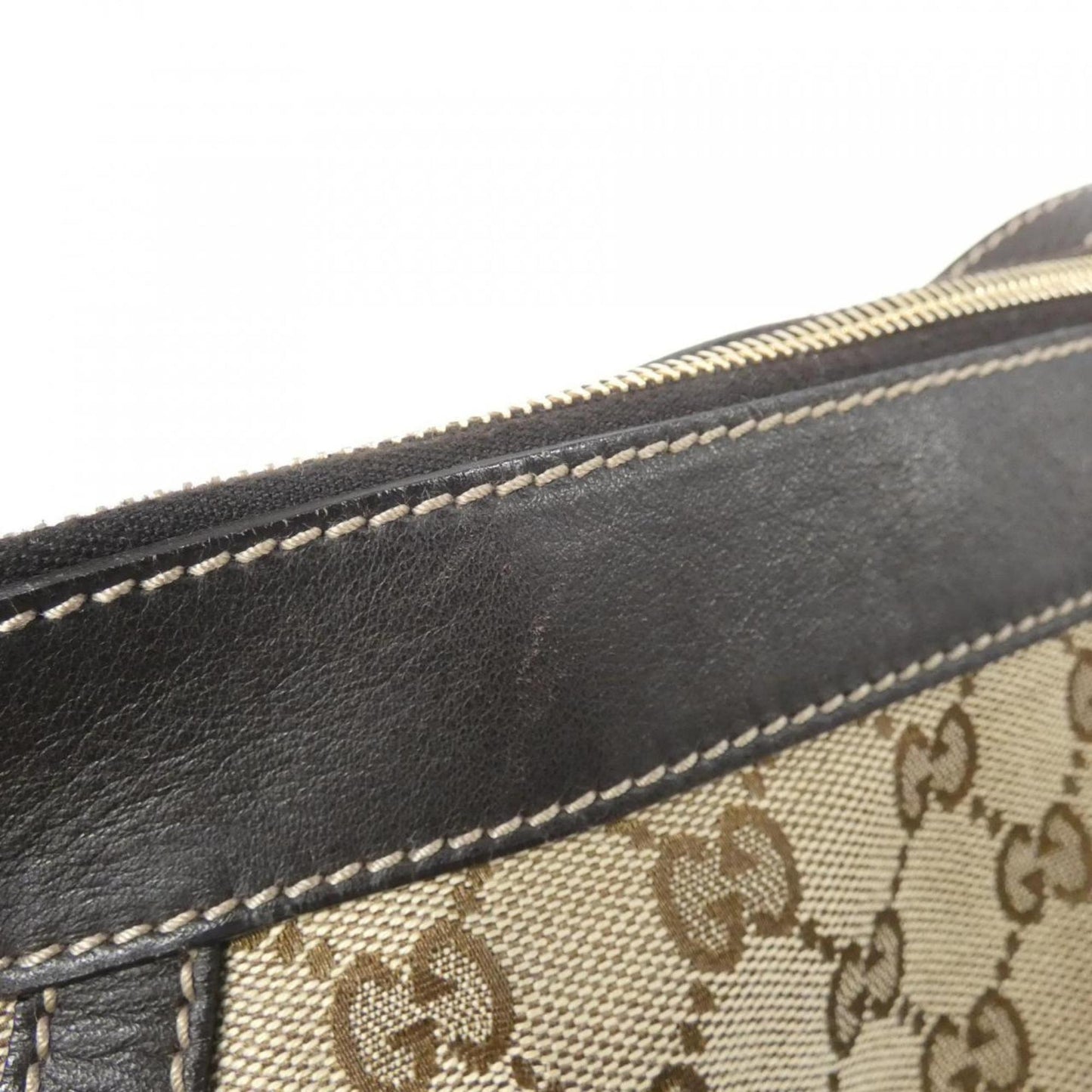 Gucci Gg Canvas Beige Gg Canvas Shoulder Bag