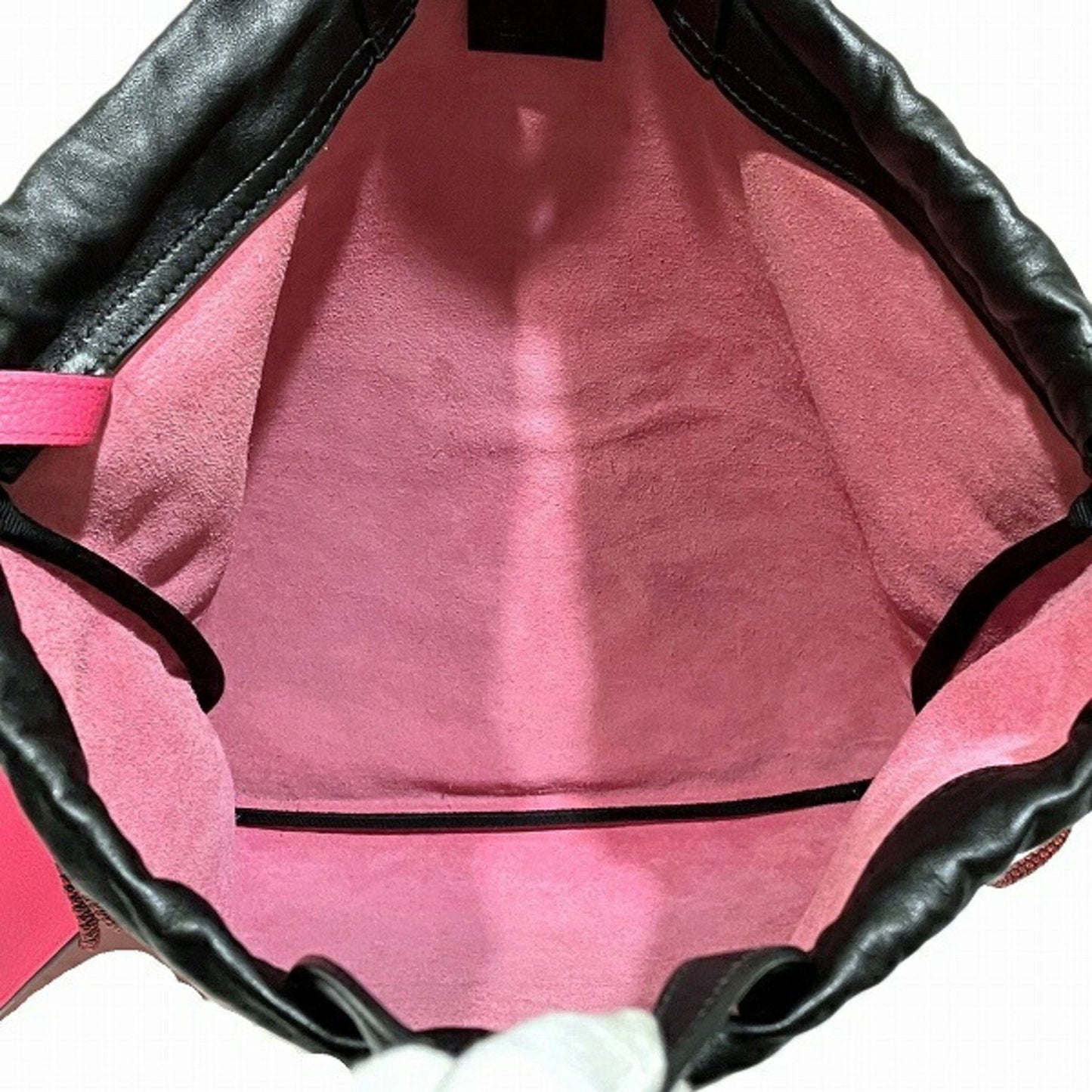 Gucci Pink Leather Backpack
