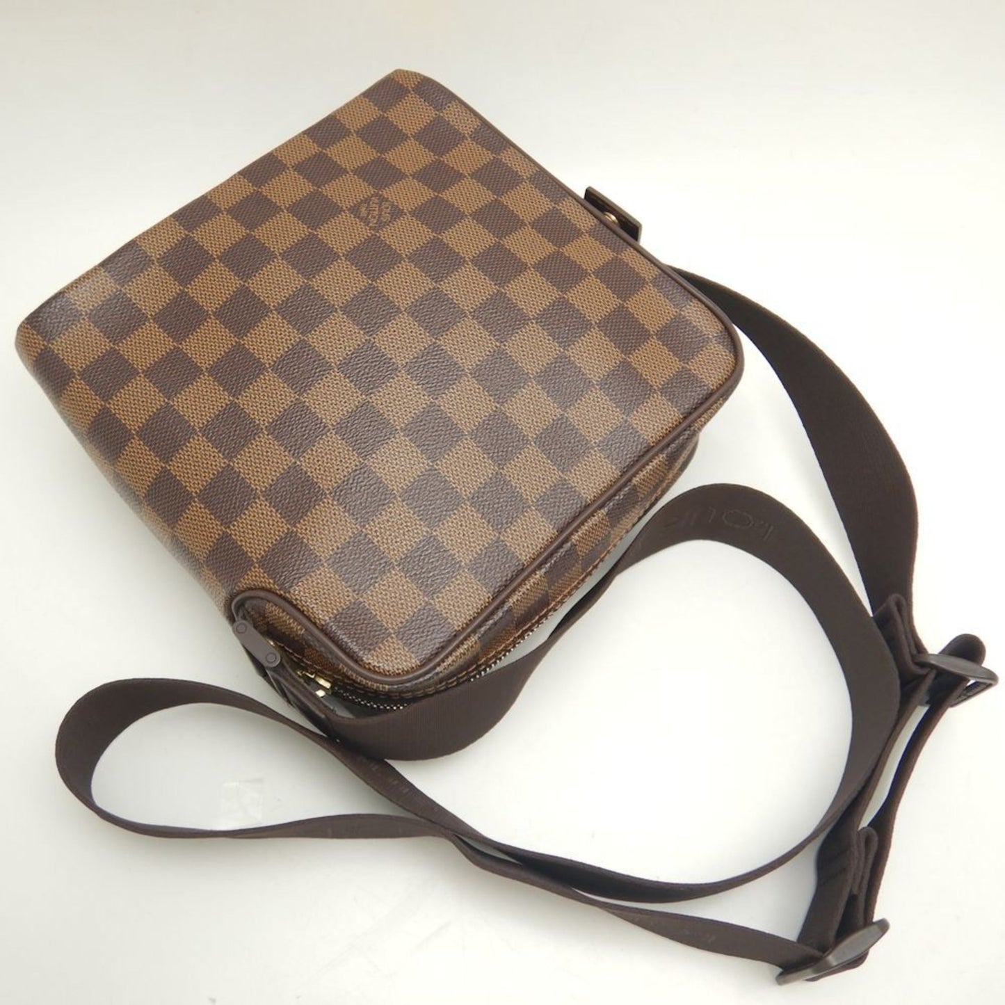 Louis Vuitton Damier Canvas Ebene Pvc Shoulder Bag