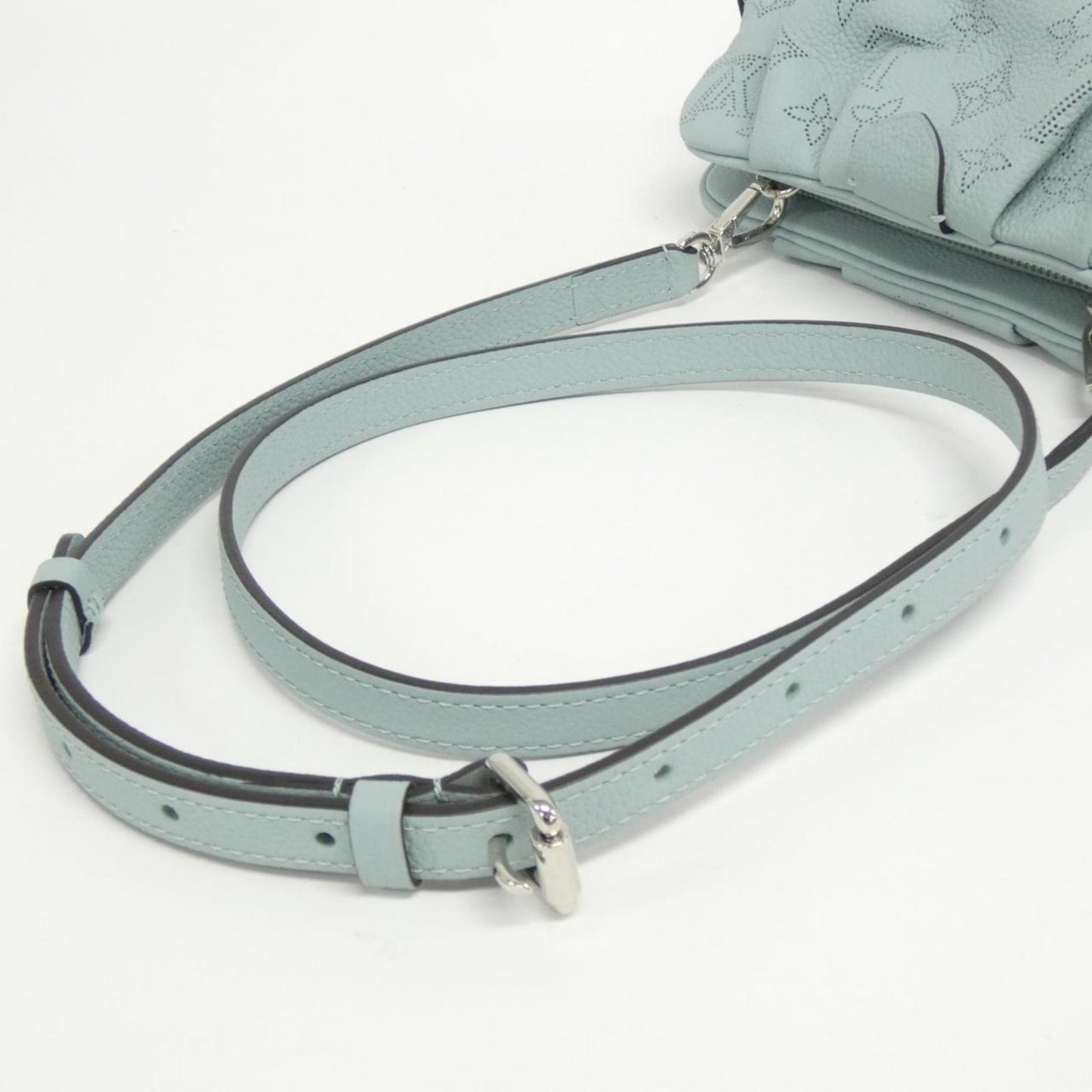 Louis Vuitton Lagon Mahina Leather Shoulder Bag