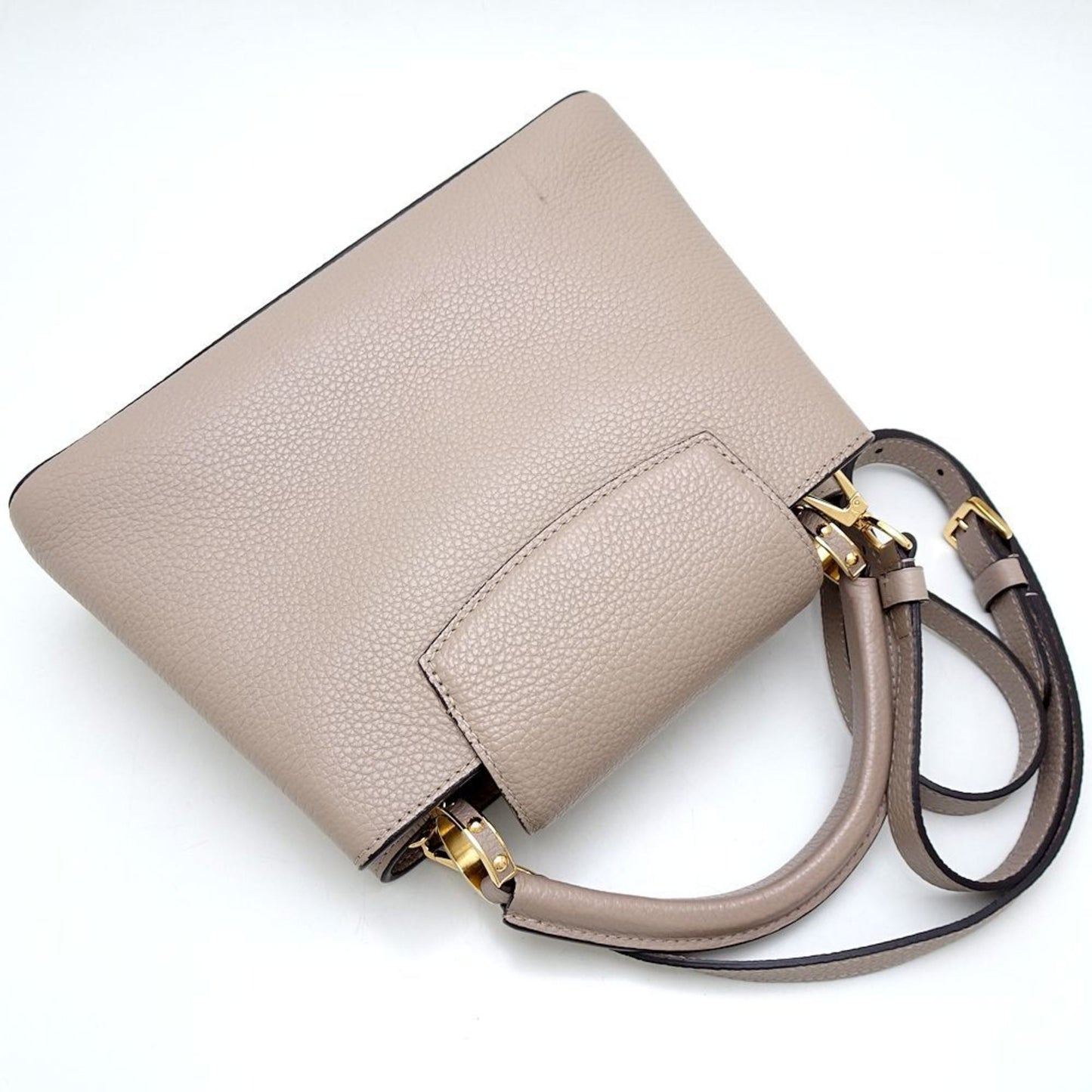 Louis Vuitton Galle Leather Handbag Shoulder Bag