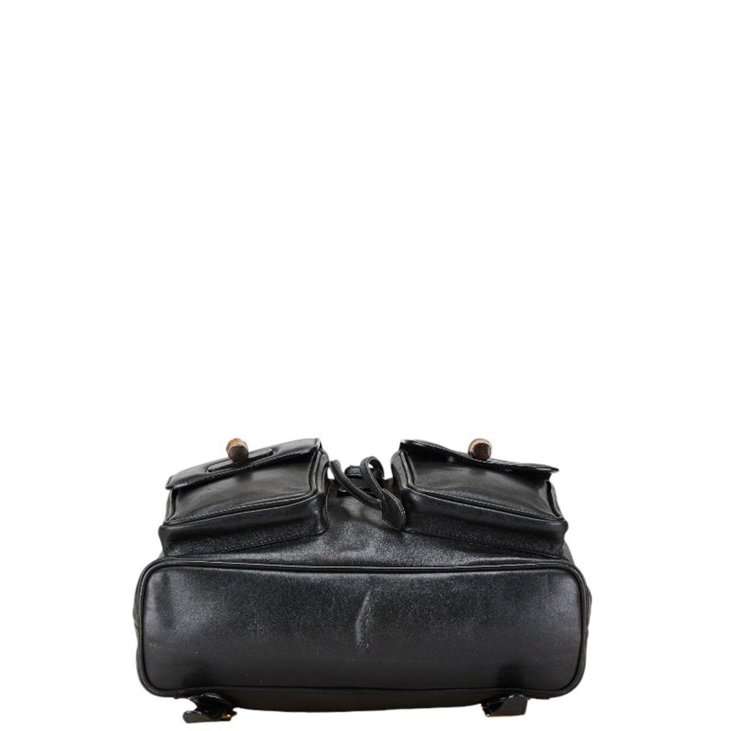 Gucci Black Leather Backpack