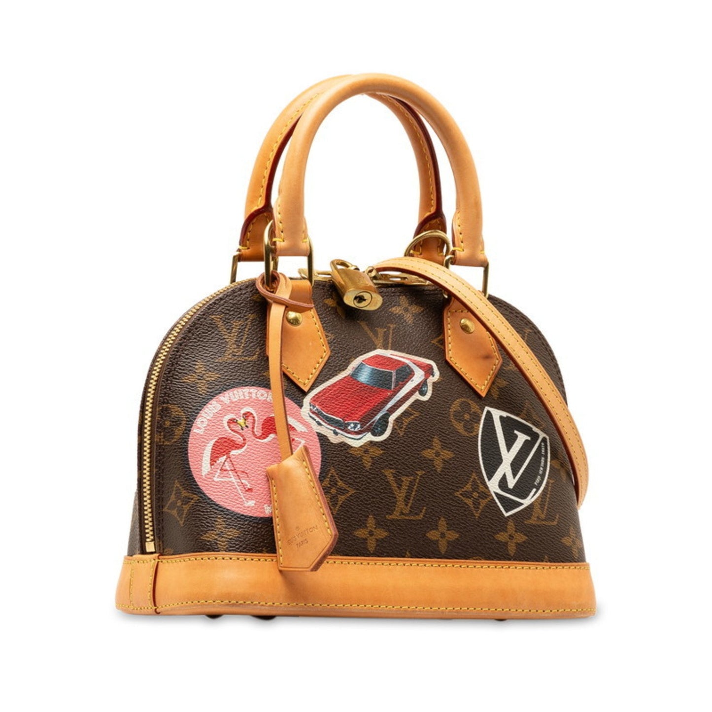 Louis Vuitton Monogram Brown Monogram Multi-Color Red Color Monogram Handbag Shoulder Bag