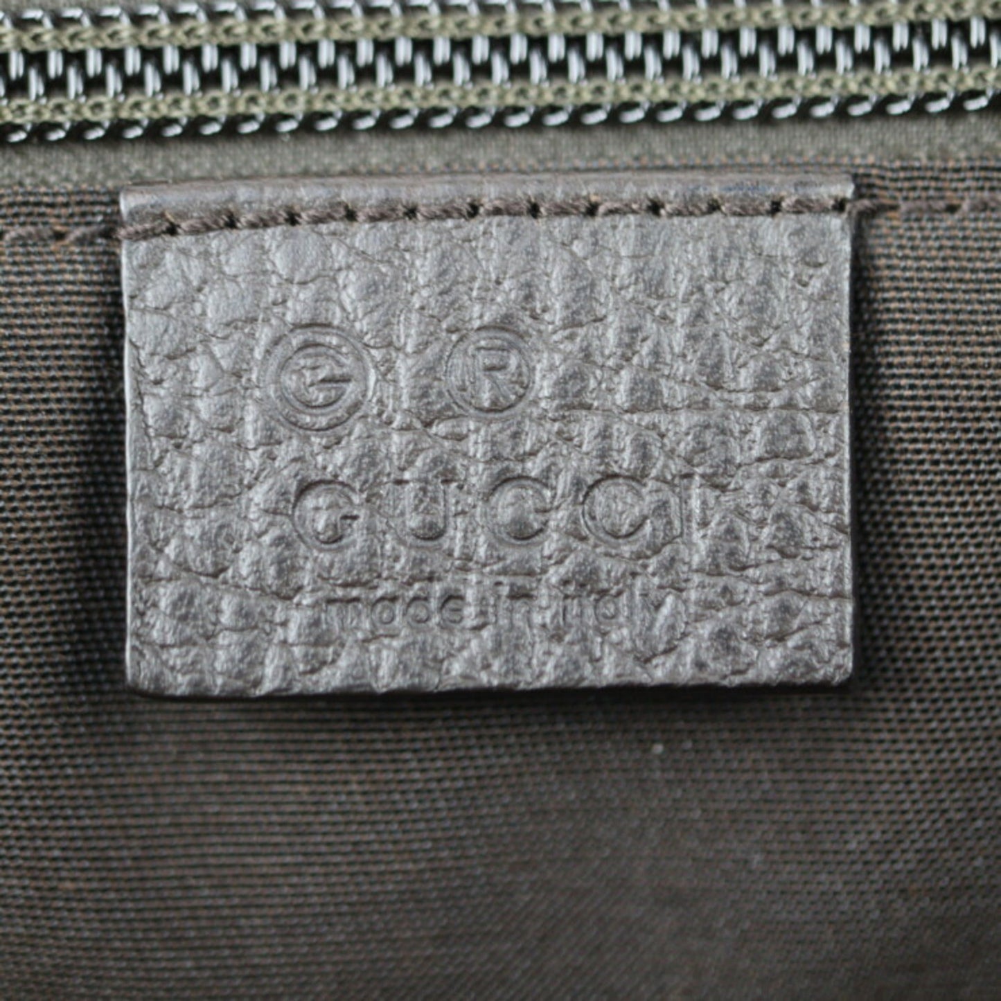 Gucci Beige Brown Gg Canvas Leather Handbag Messenger Bag Shoulder Bag Tote Bag