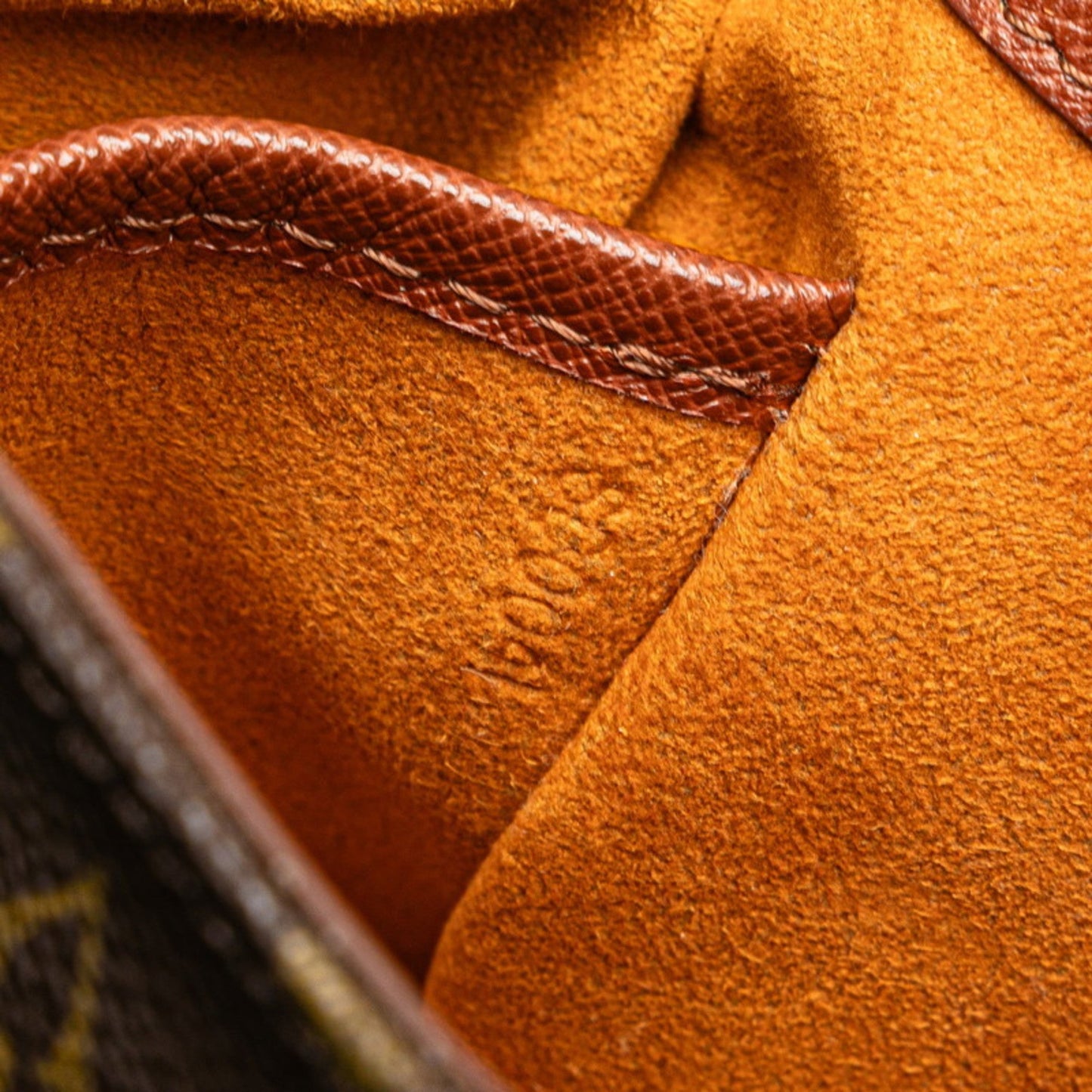 Louis Vuitton Brown Pvc Leather Shoulder Bag