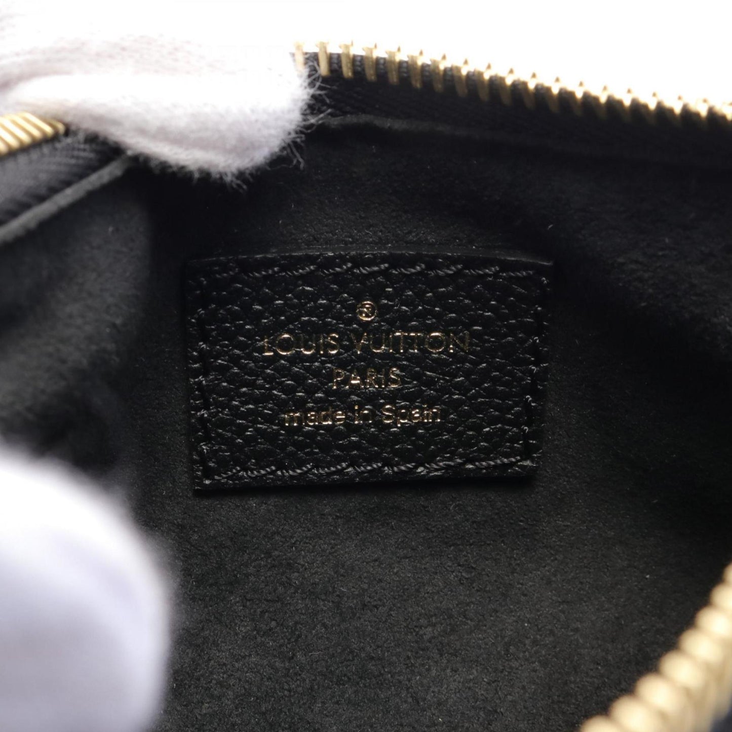 Louis Vuitton Black Noir Monogram Empreinte Shoulder Bag