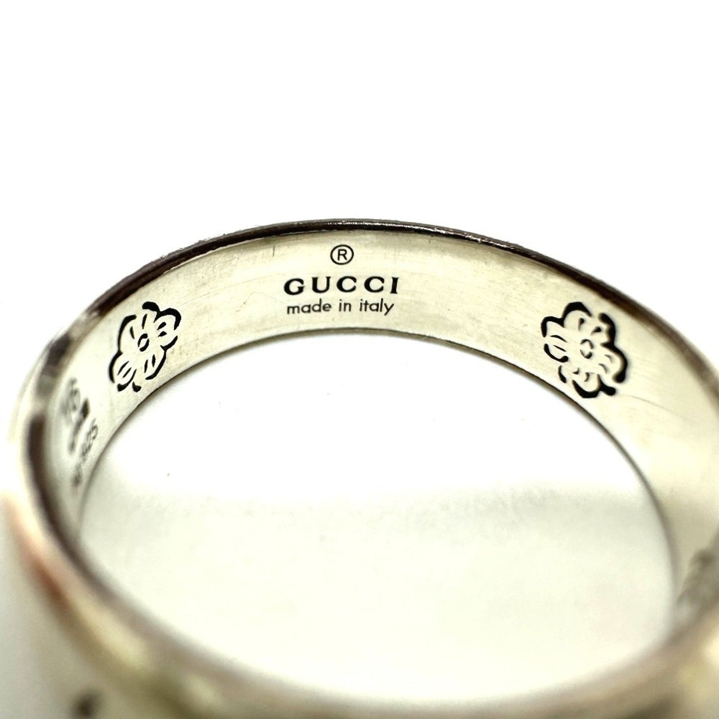 Gucci Silver Silver 925 Band Ring