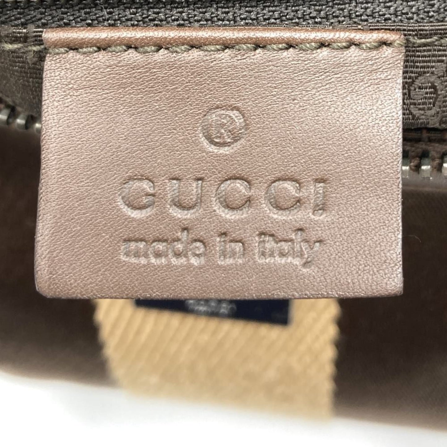 Gucci Multi-Color Canvas Leather Boston Bag Handbag