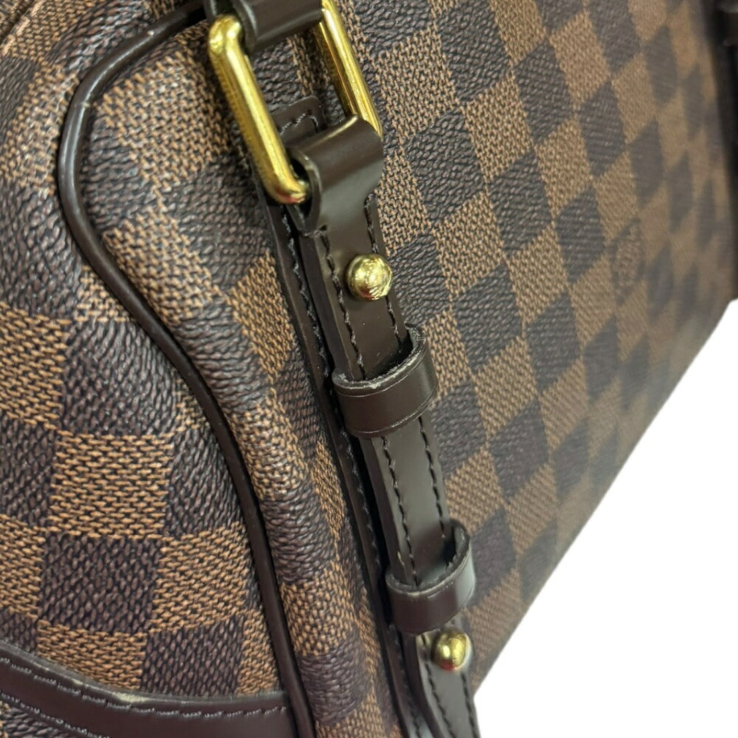 Louis Vuitton Damier Brown Damier Canvas Damier Canvas Shoulder Bag